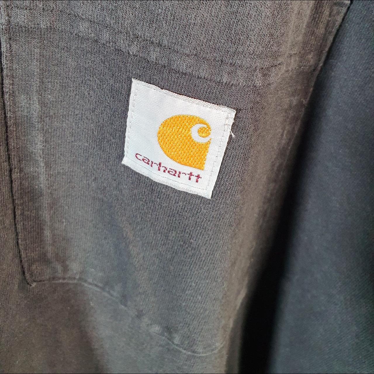 Vintage Carhartt Pocket T Shirt Men’s XL Black Workwear Chore Utility Original Fit C9232