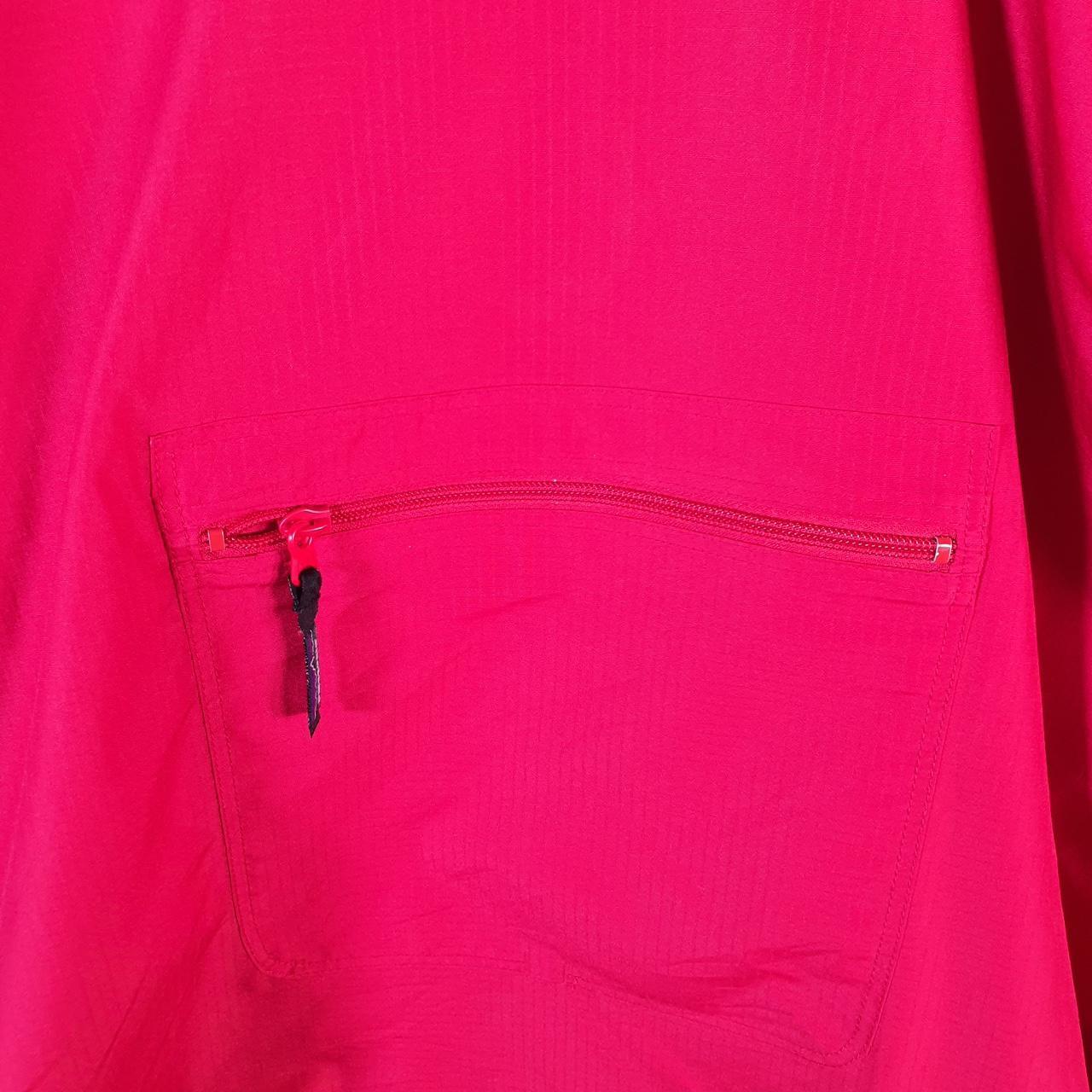 Vintage Patagonia 90s Shell Sweatshirt Jacket Mens Medium Red Pullover Windbreaker Big Fish Vintage