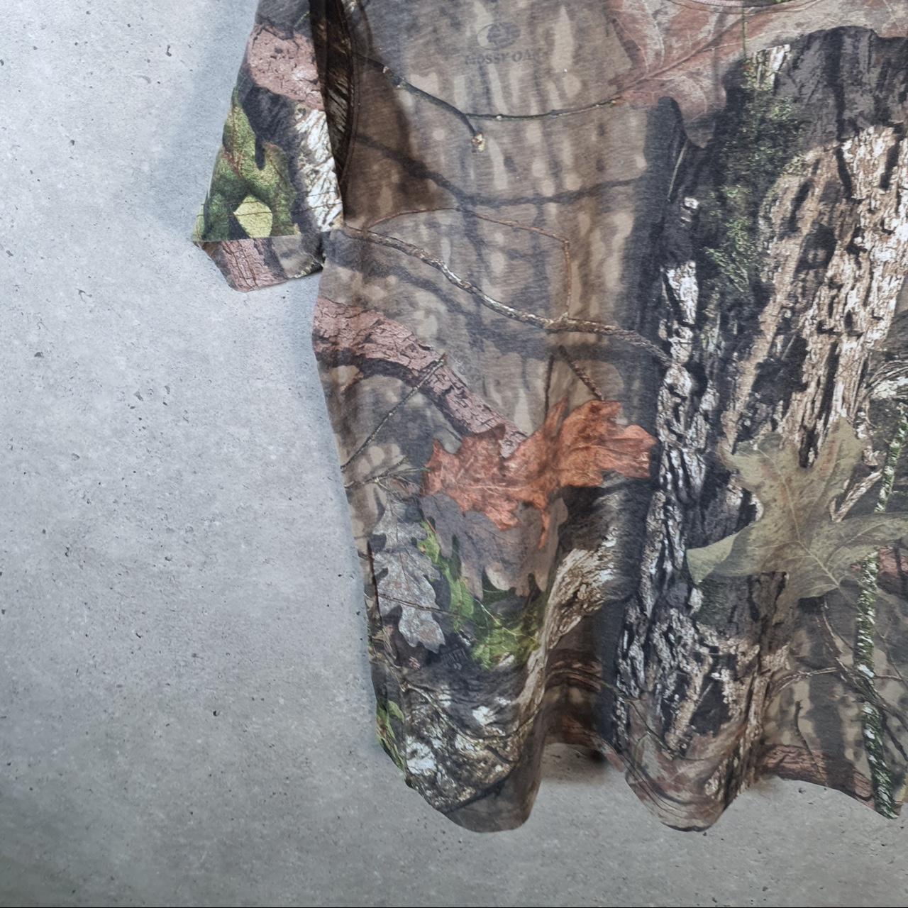 Vintage Rustic Ridge RealTree Camoflauge T Shirt Men’s XL Green Camo Short Sleeve