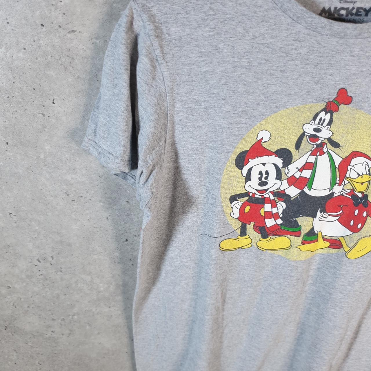 Vintage Disney Land Mickey Mouse T Shirt Men’s Medium Grey Graphic Cartoon