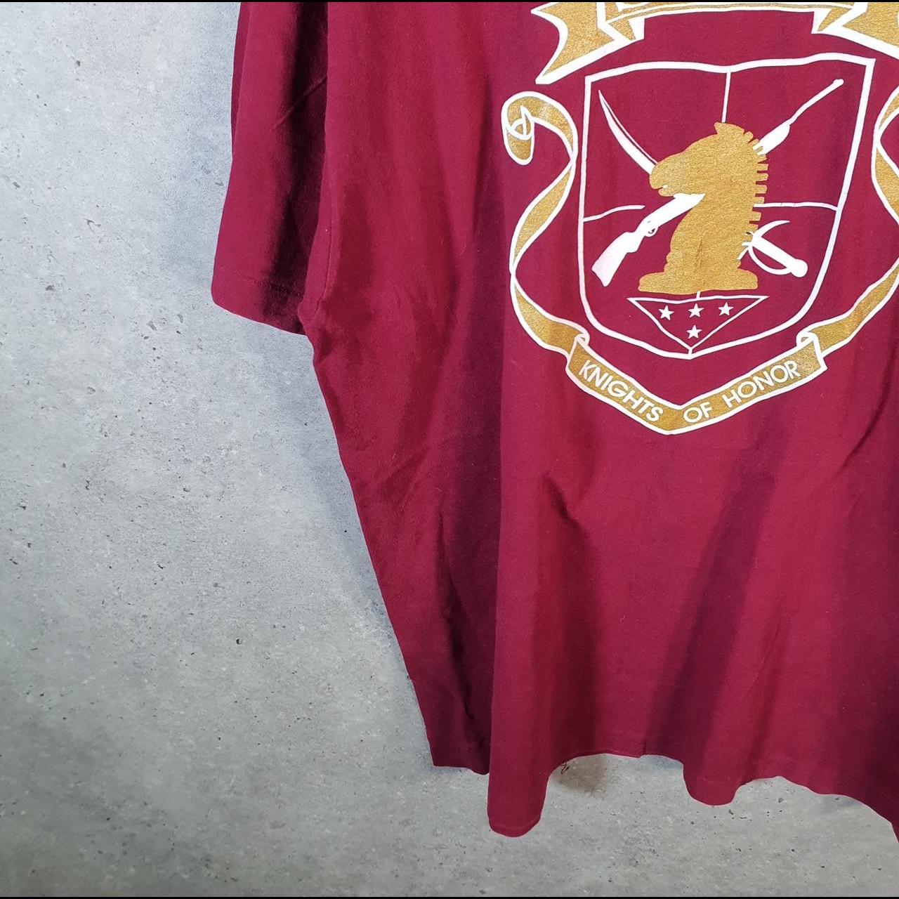 Vintage Fruit Of The Loom Safb Knights of Honour 90s USA Single Stitch T Shirt Men’s XL