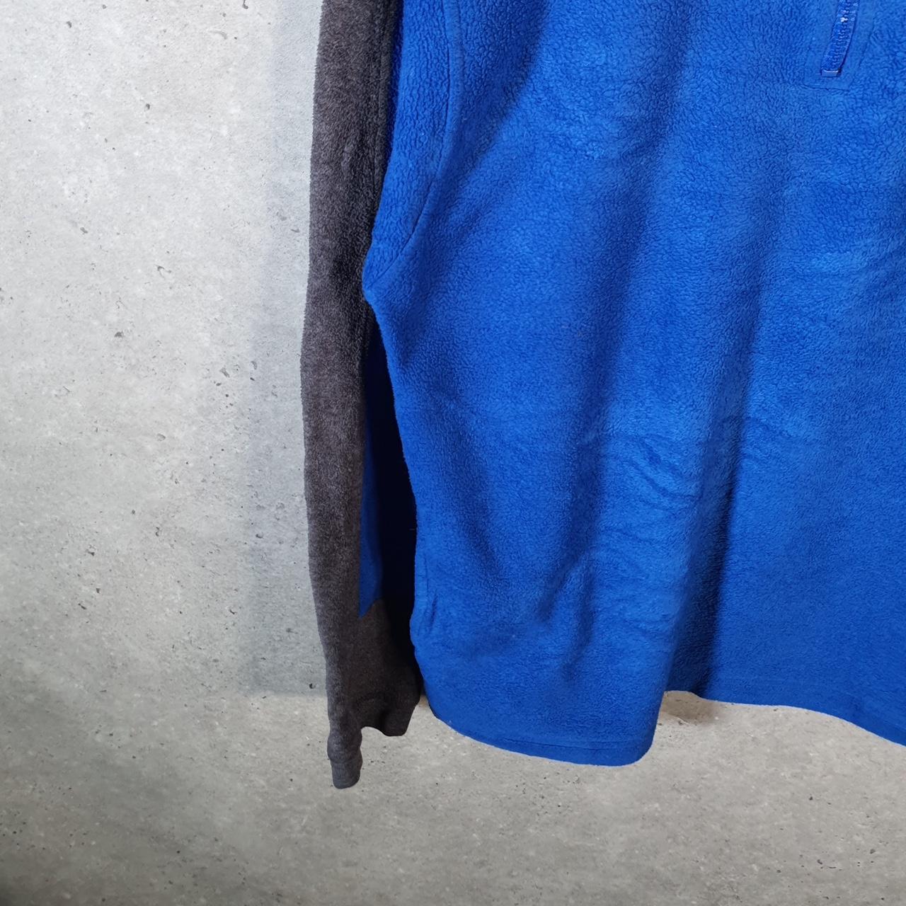 Vintage Nike Team 90s Fleece Kansas State Sweatshirt Womens XL Blue Y2K 1/4 Zip