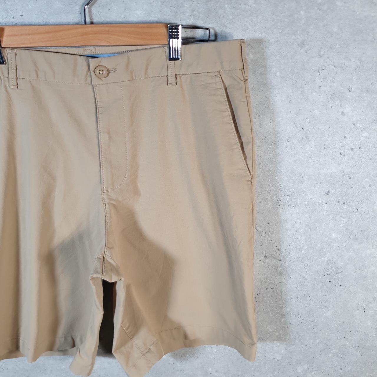 Vintage Izod Golf Chino Shorts Jorts Cargo Men’s W34 Brown Baggy Cotton