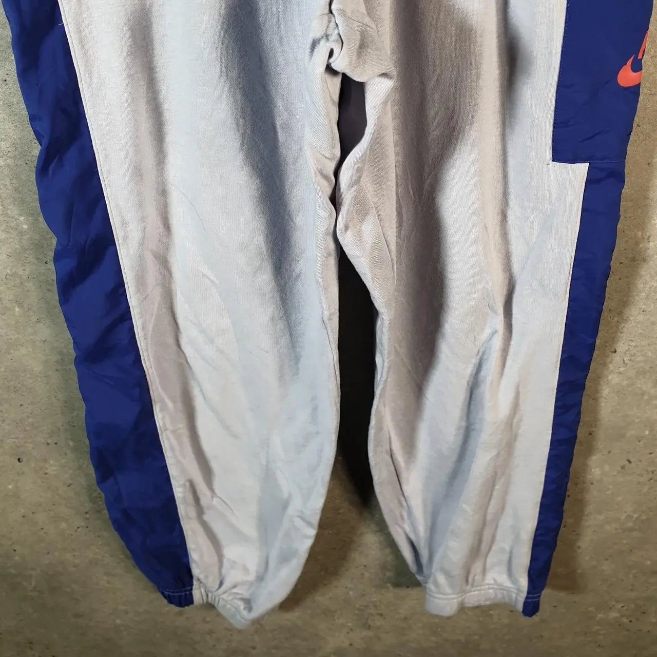 Vintage Nike Club Sweatpant Joggers Mens Large Grey Swoosh Sports Tracksuit - Big Fish Vintage