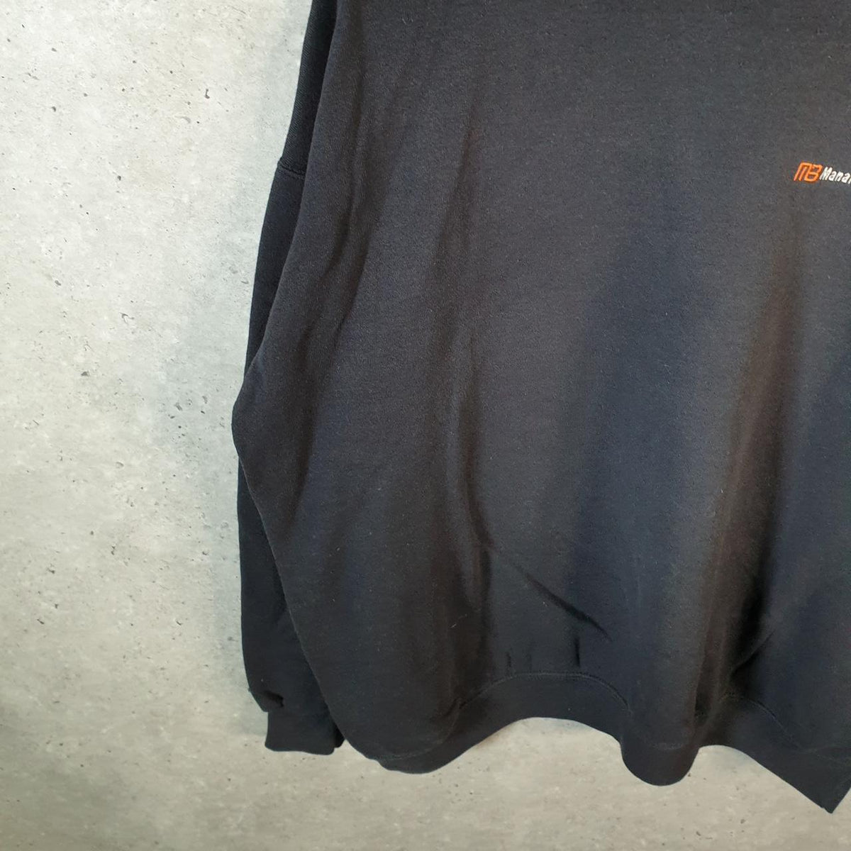 Vintage Lee Heavyweight Sweatshirt Men’s XL Black USA Pullover Manafort Brothers