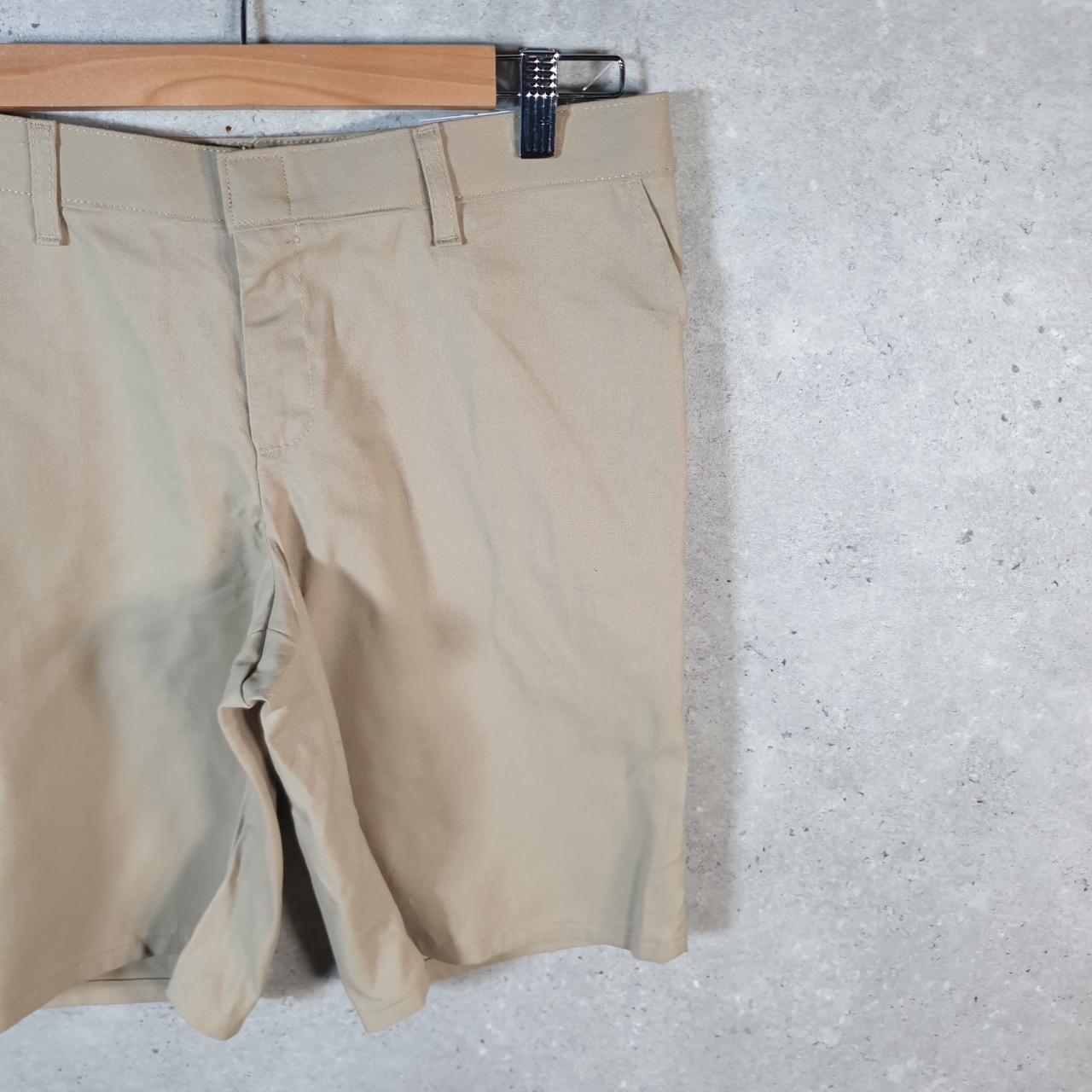 Vintage Dickies Baggy Chino Shorts Jorts Cargo Womens W30 Brown Classic Fit