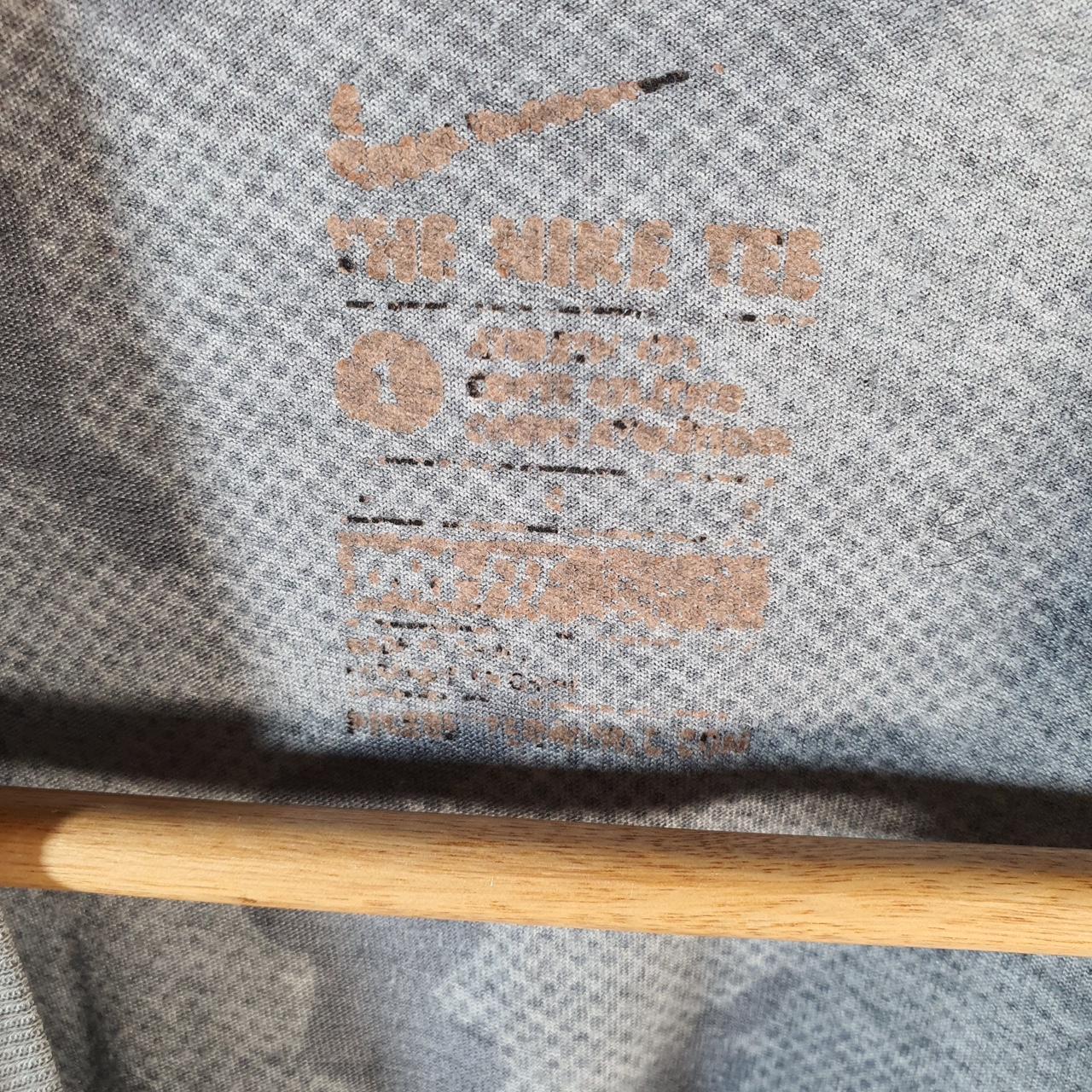 Vintage Nike Camouflage T Shirt Mens Large Grey Printed Logo Swoosh Athletic