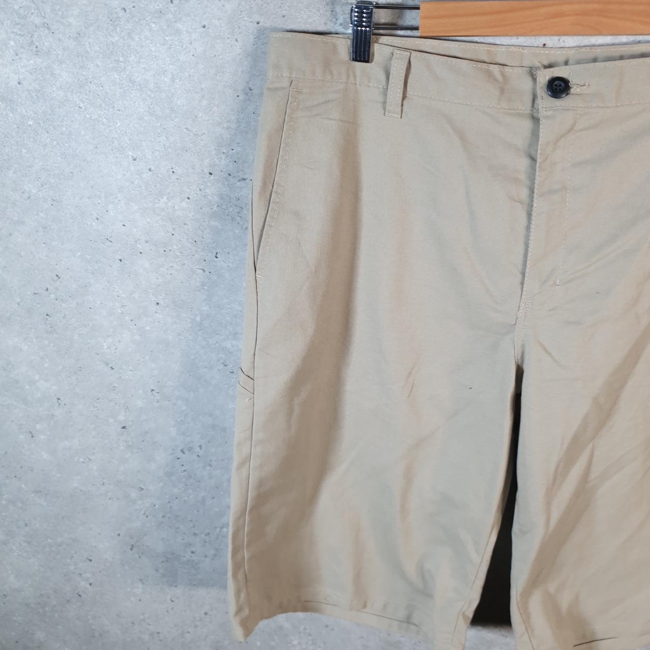 Vintage Dickies Baggy Chino Shorts Jorts Cargo Mens W38 Brown Loose Fit