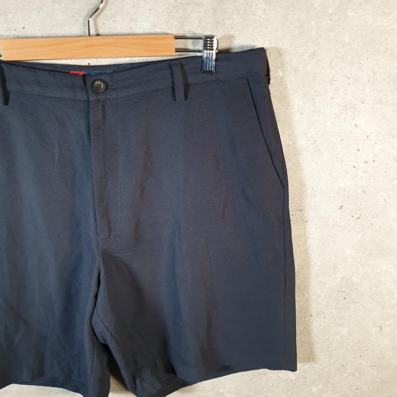 Vintage Chaps Ralph Lauren Shorts Jorts Cargo Men’s W38 Navy Blue Baggy Cotton
