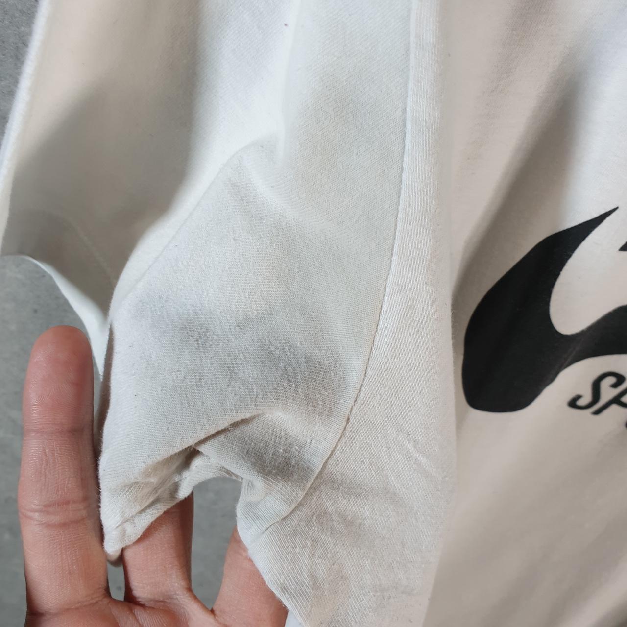 Vintage Nike Spellout Sportswear T Shirt Men’s Large White Logo Swoosh Athletic