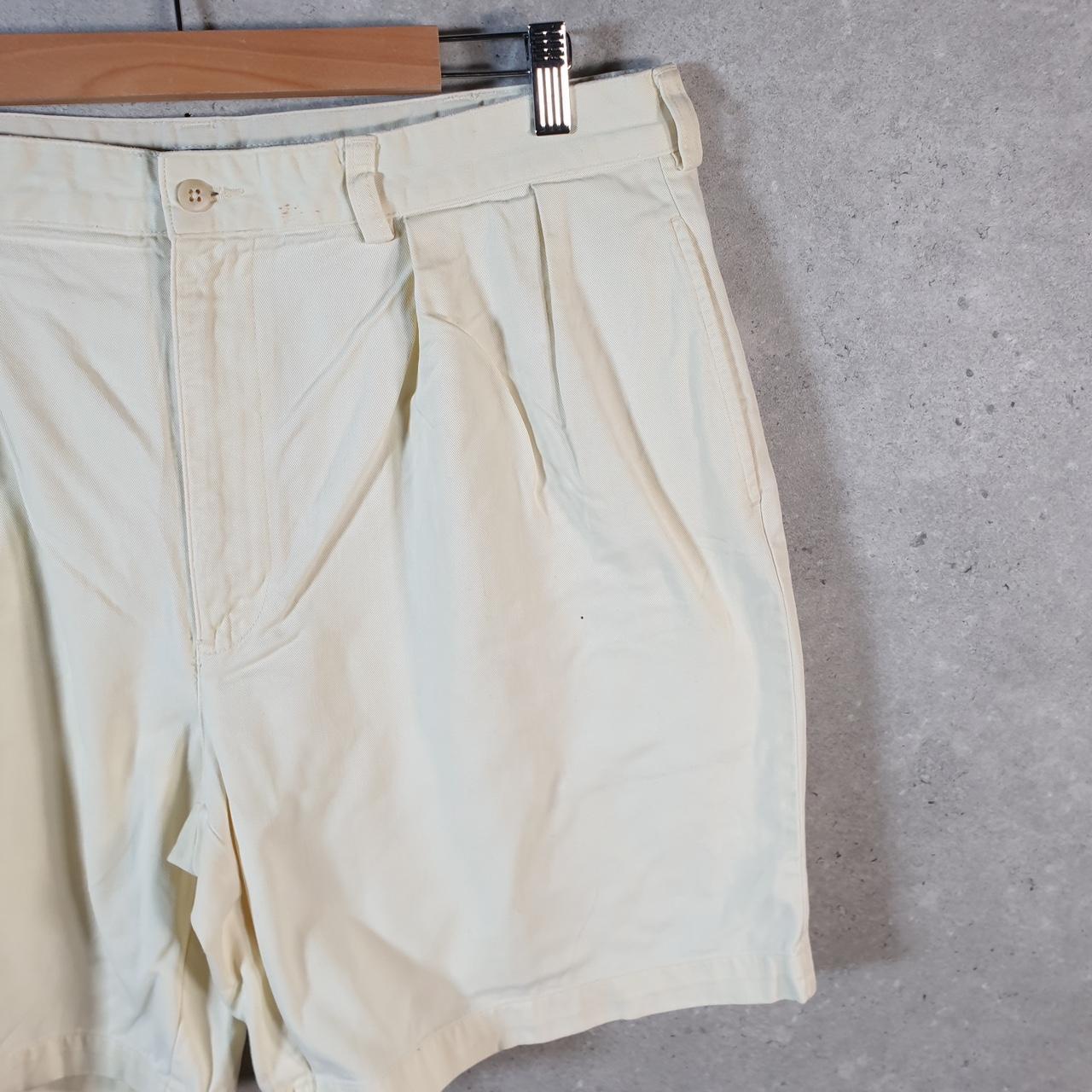 Vintage Ralph Lauren Polo Shorts Jorts Chino Cargo Men’s W36 Brown Baggy Cotton A4371