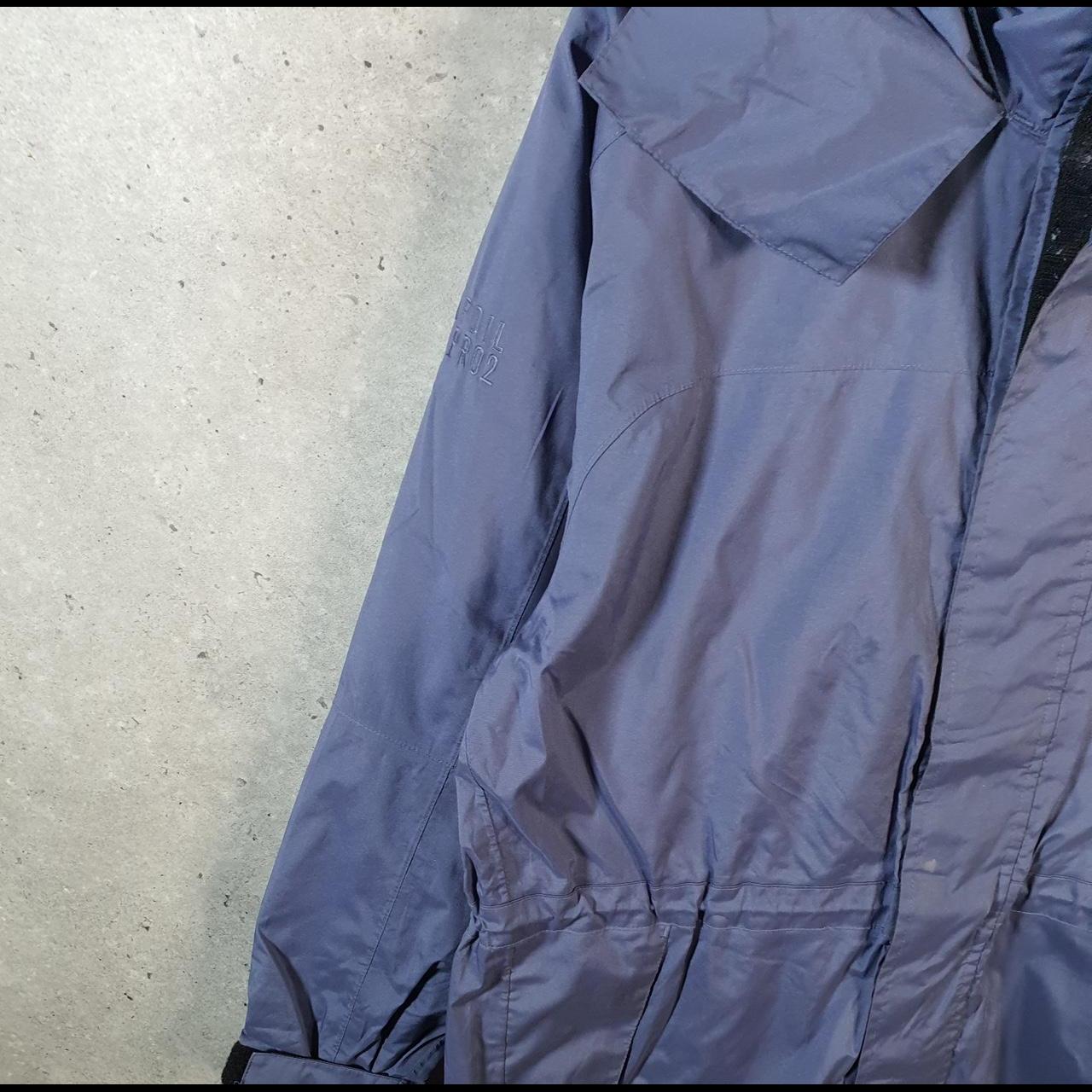 Vintage Bergahus Shell Jacket Women’s UK12 Purple Logo Full Zip Winter