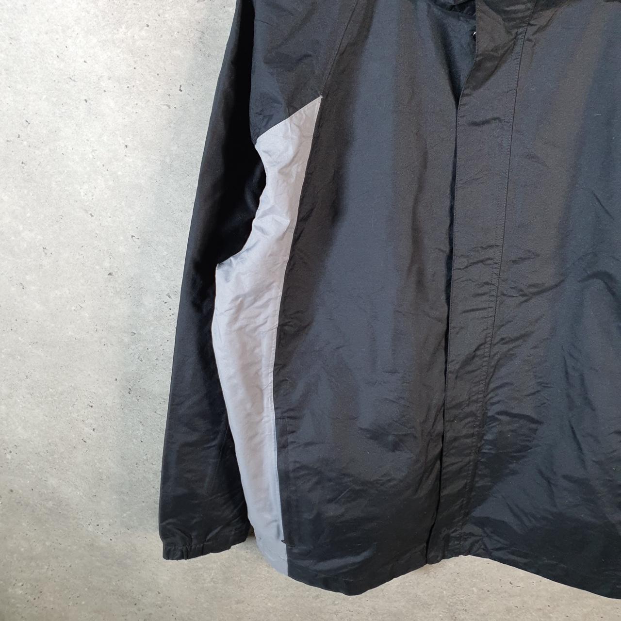 Vintage Nike Storm Fit Windbreaker Track Jacket Mens XL Black USA Swoosh Full Zip USA