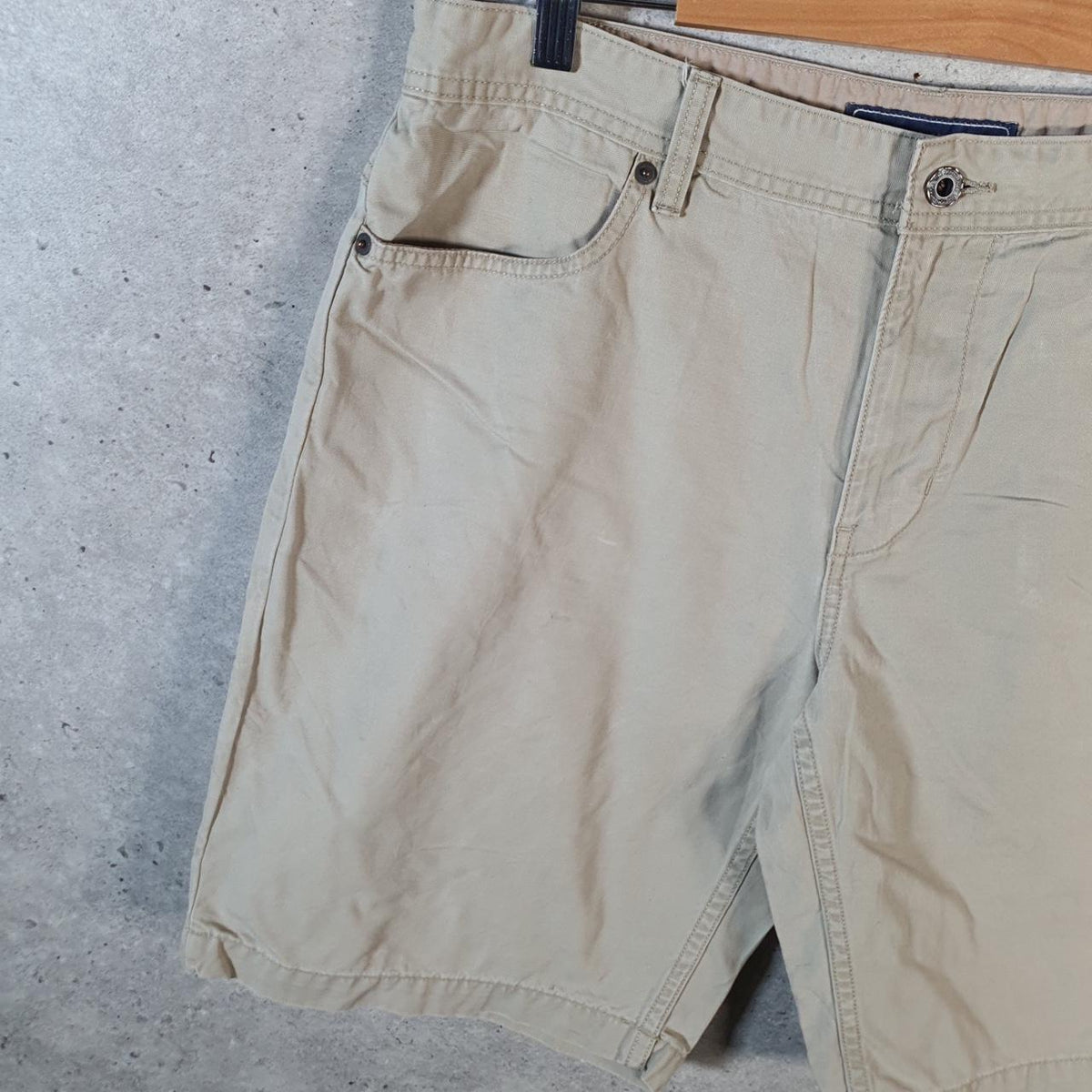 Vintage The North Face TNF Shorts Jorts Chino Cargo Men’s W32 Brown Baggy Cotton
