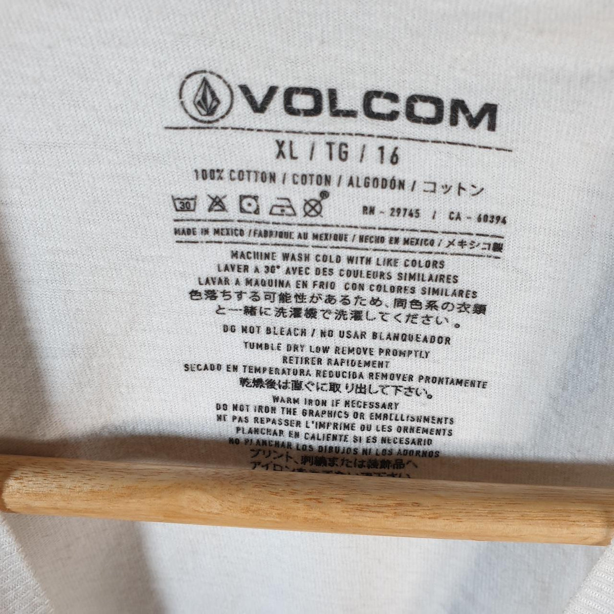 Vintage Volcom Florida Y2K T Shirt Men’s XL White Casual Sports Logo Athletic