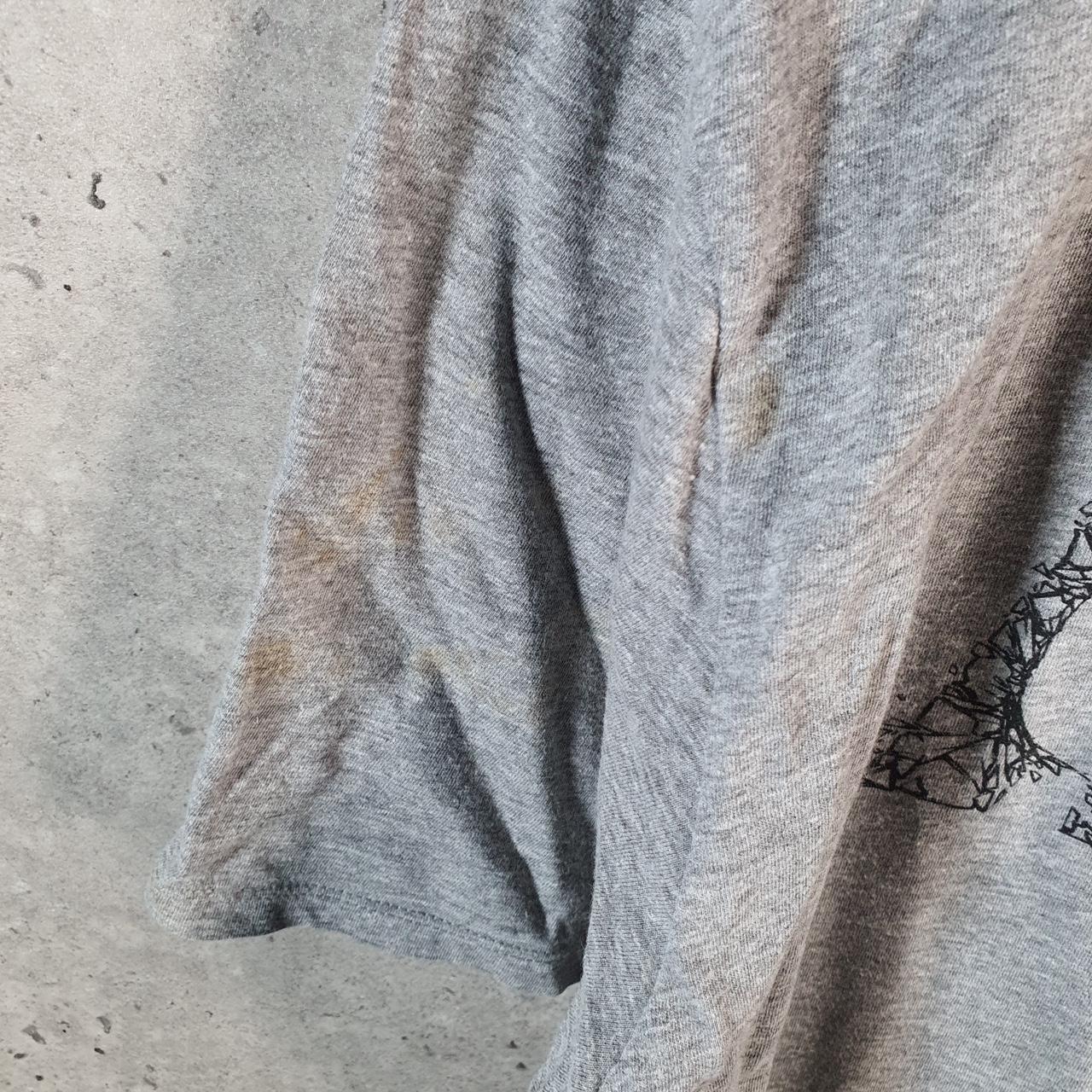 Vintage Nike Graphic Spellout T Shirt Men’s XL Grey Logo Swoosh Athletic