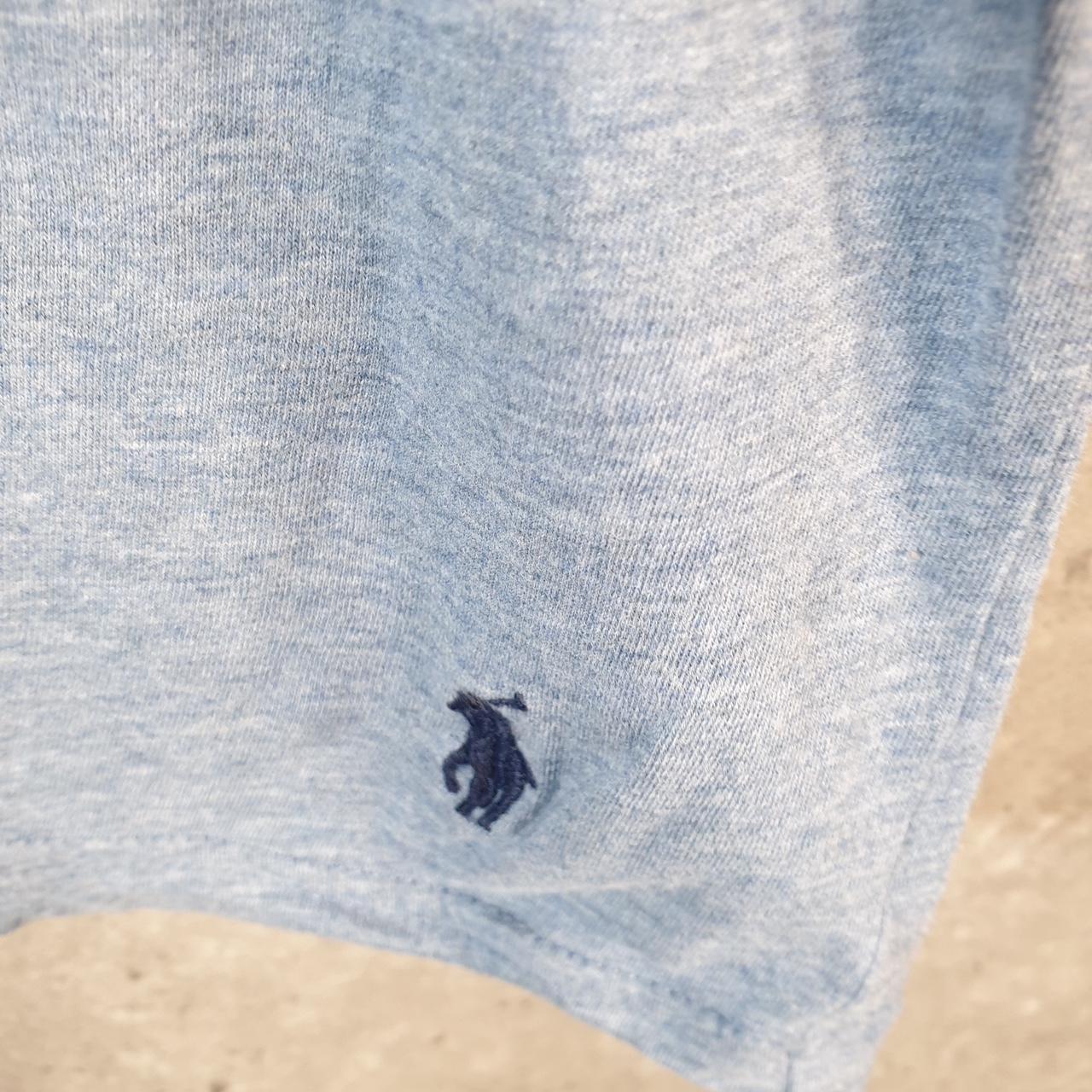 Vintage Ralph Lauren Polo T Shirt Men’s Large Blue Embroidered Classic Fit Pony C8574