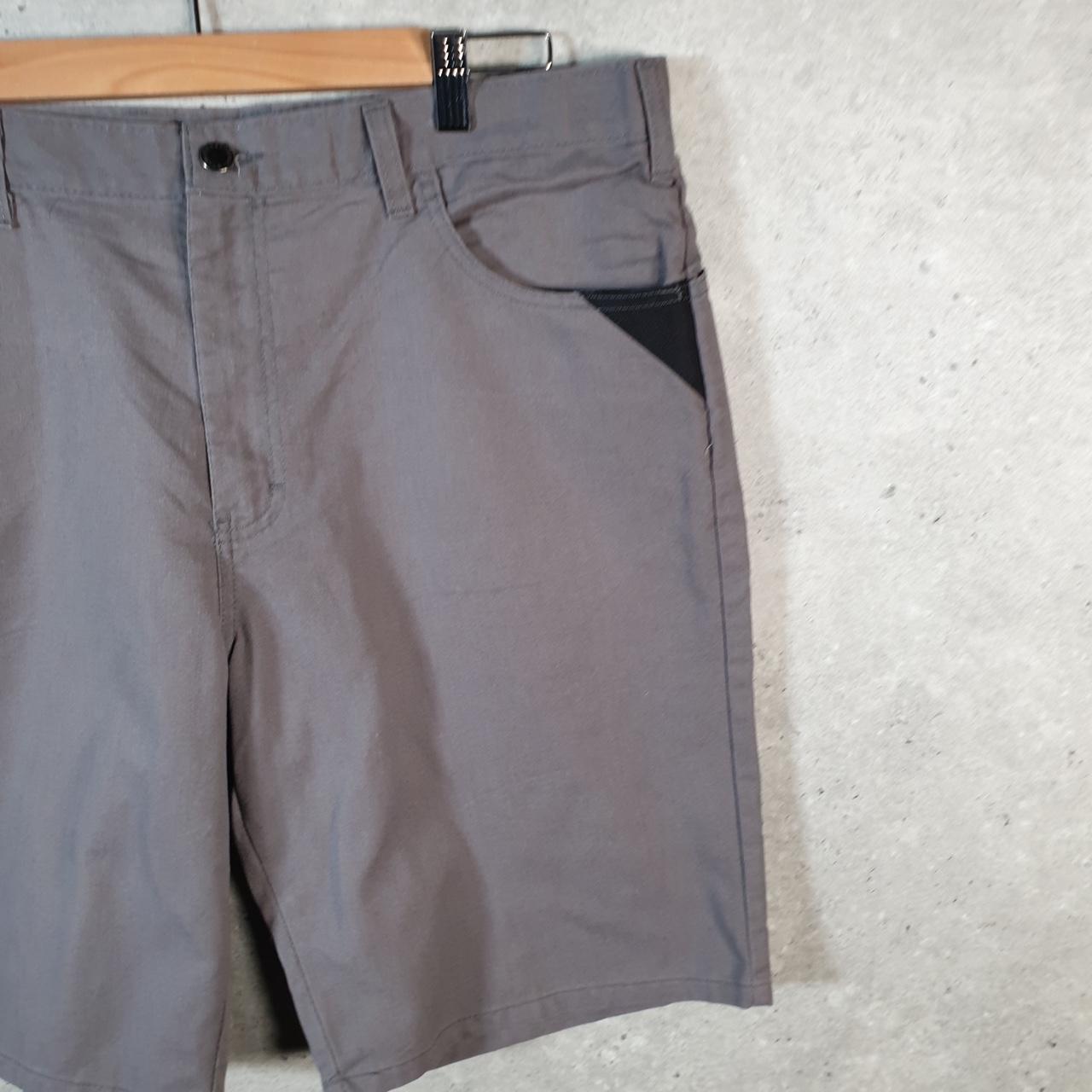 Vintage Dickies Baggy Chino Shorts Jorts Cargo Mens W38 Grey Relaxed Fit