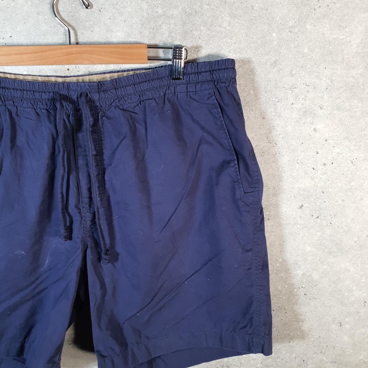Vintage Chaps Ralph Lauren Polo Shorts Jorts Cargo Men’s XL Navy Blue Baggy Cotton
