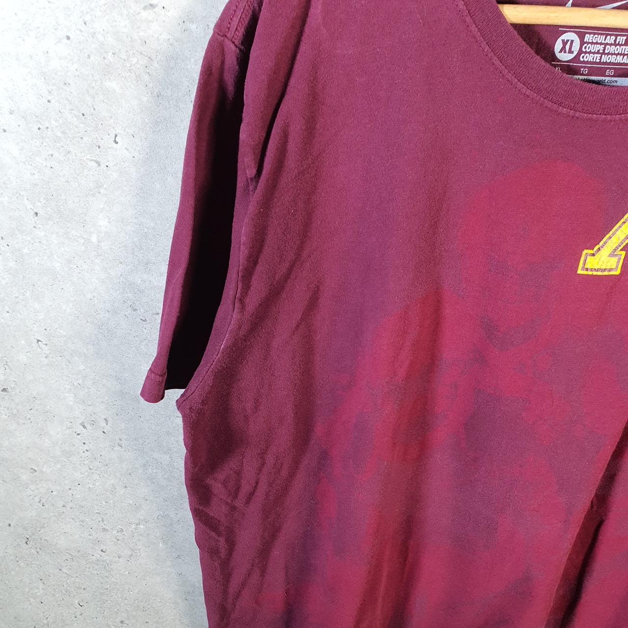 Vintage Nike Minnesota Graphic Spellout T Shirt Men’s XL Burgundy Swoosh Athletic