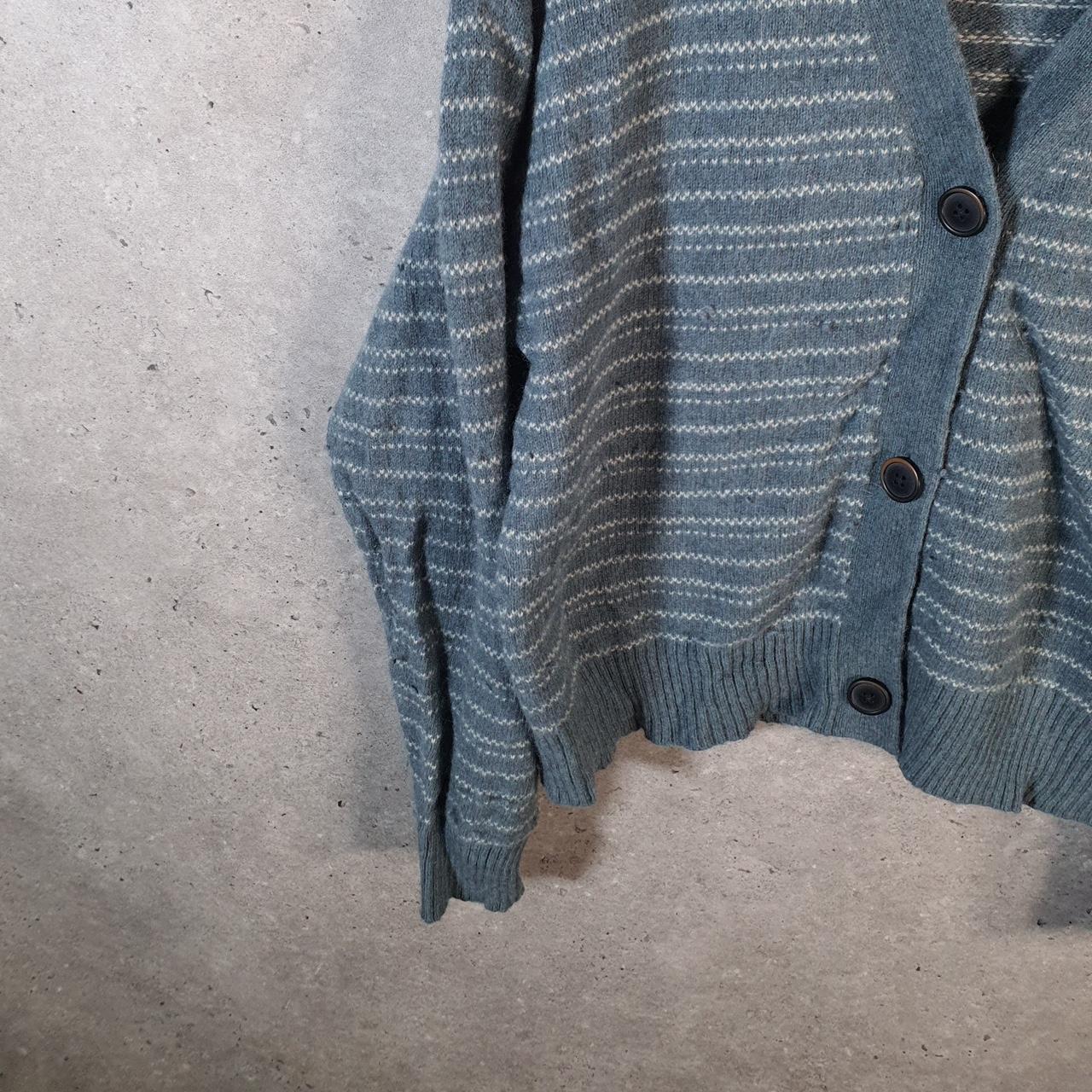 Vintage Patagonia 90s Driver Knit Cardigan Sweater small Brown Y2K Button Up