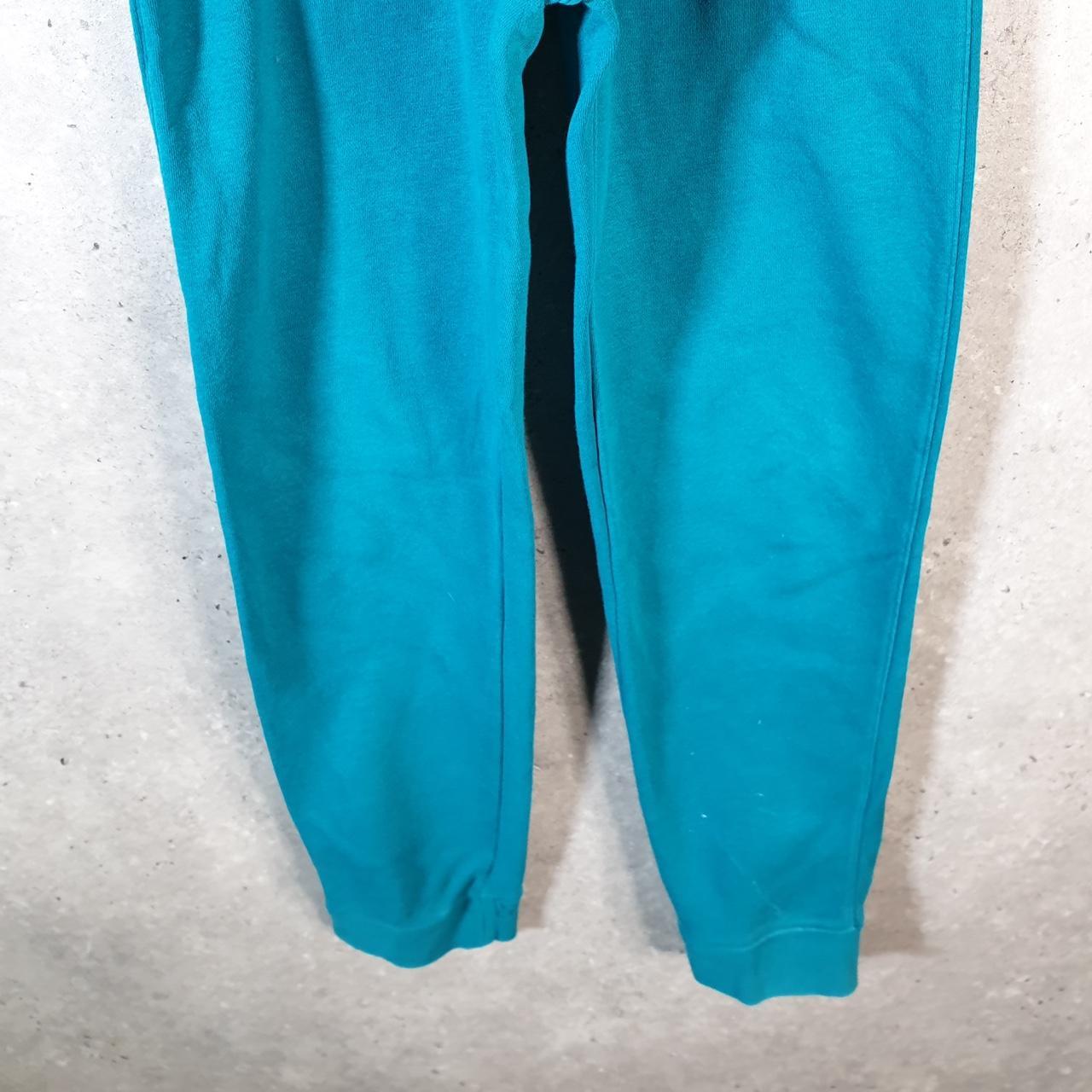 Vintage Nike Club Sweatpant Joggers Kids Large Blue Swoosh Sports Tracksuit - Big Fish Vintage