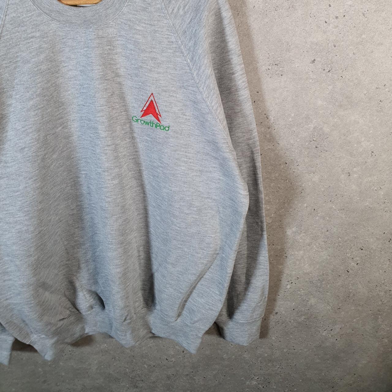 Vintage Russell Athletic GrowthPad USA Sweatshirt Men’s XL Grey Pullover