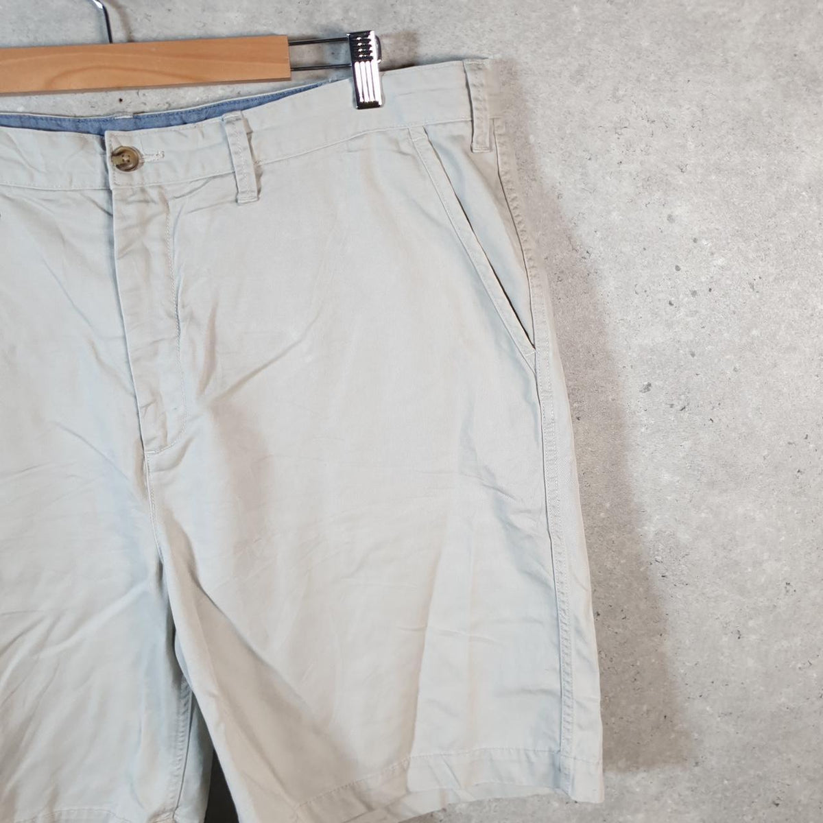 Vintage Ralph Lauren Polo Shorts Jorts Chino Cargo Men’s W40 Beige Baggy Cotton