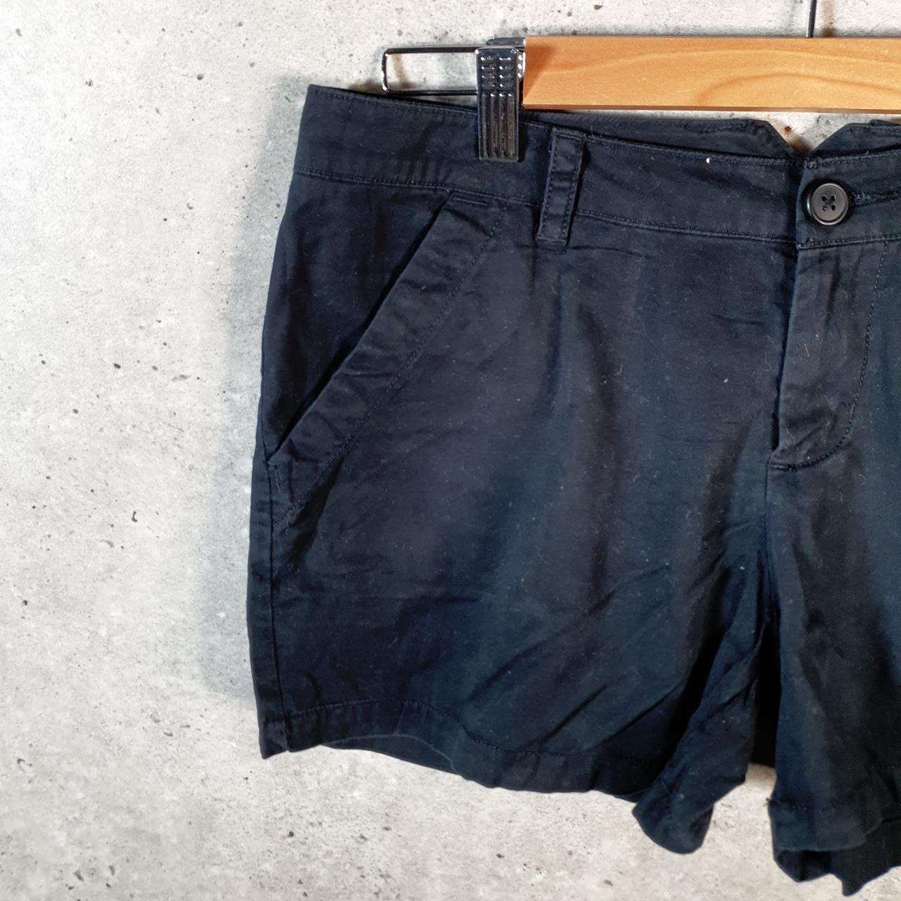 Vintage Columbia Performance Fishing Gear Shorts Womens Uk10 Navy Blue Athletic Hiking