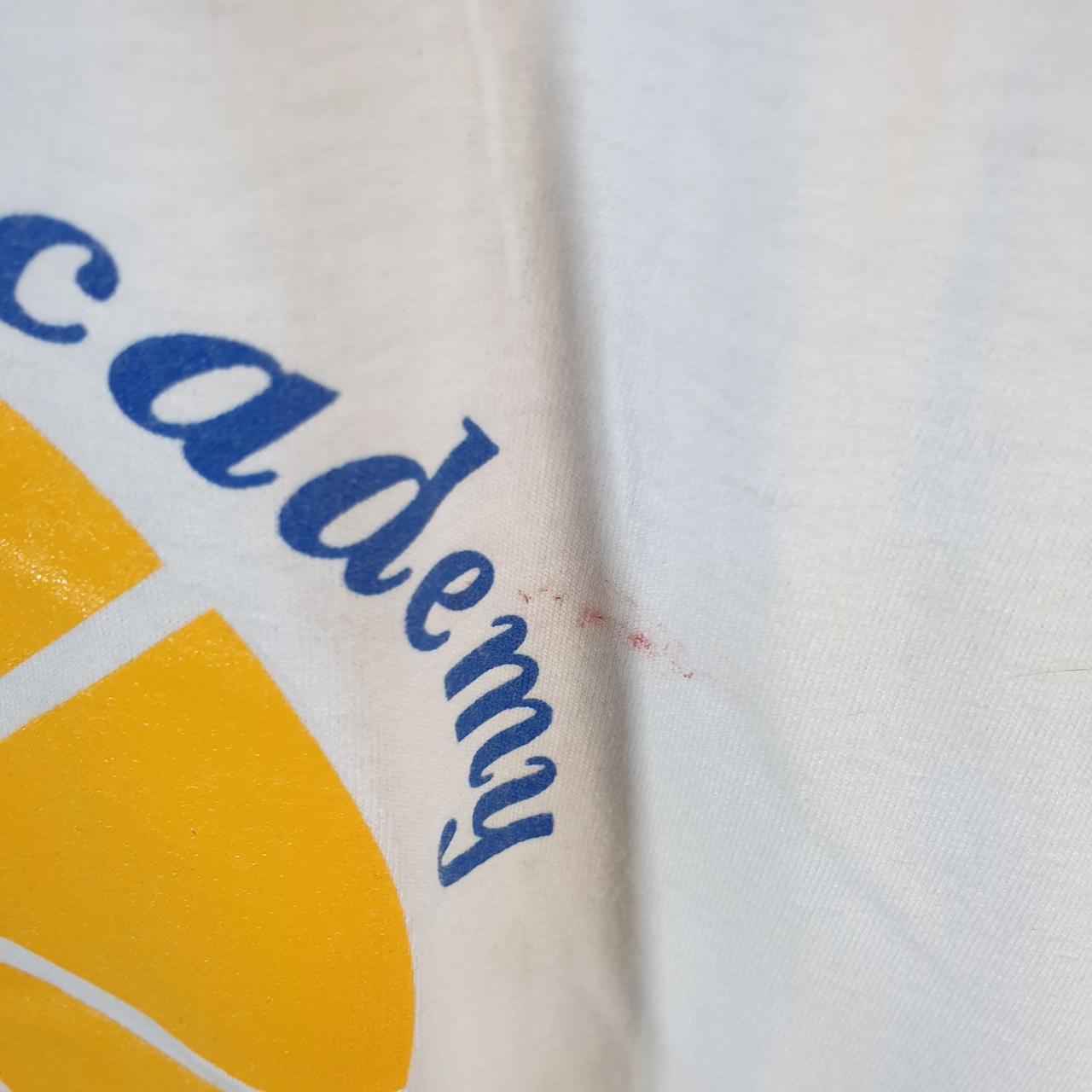 Vintage Fruit of the Loom St Vincent’s Academy Basketball 90s USA Single Stitch T Shirt Men’s Large White