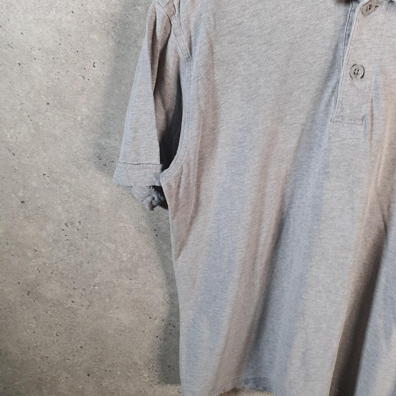 Vintage Nike 90s USA Golf Polo Shirt Men’s Medium Grey Embroidered Logo