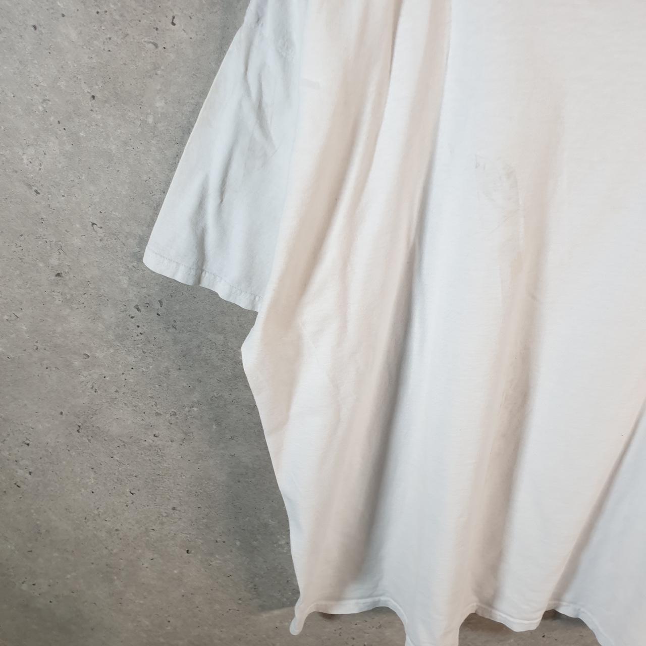 Vintage Champion Blank T Shirt Men’s 2XL White USA Athletic