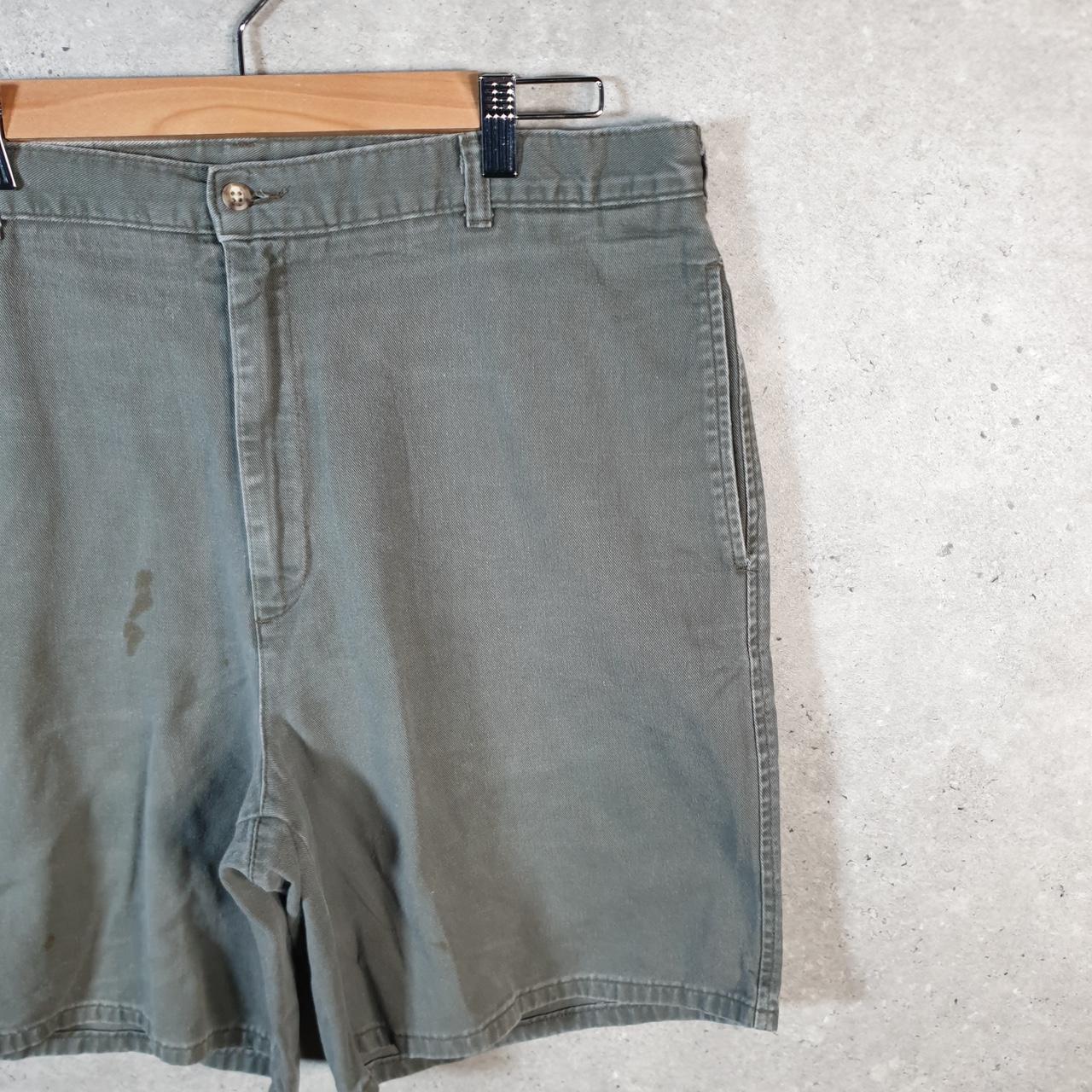 Vintage Carhartt Baggy Carpenter Shorts Jorts Cargo Men’s W36 Khaki Green Original Fit Workwear