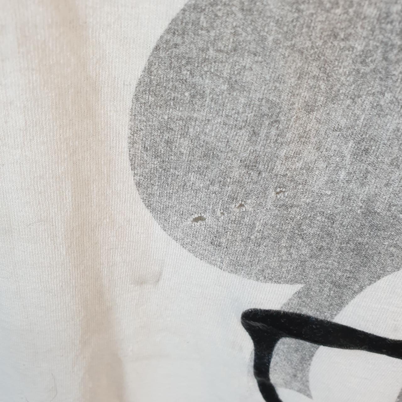 Vintage Disney Land Mickey Mouse T Shirt Men’s Large White Graphic Cartoon