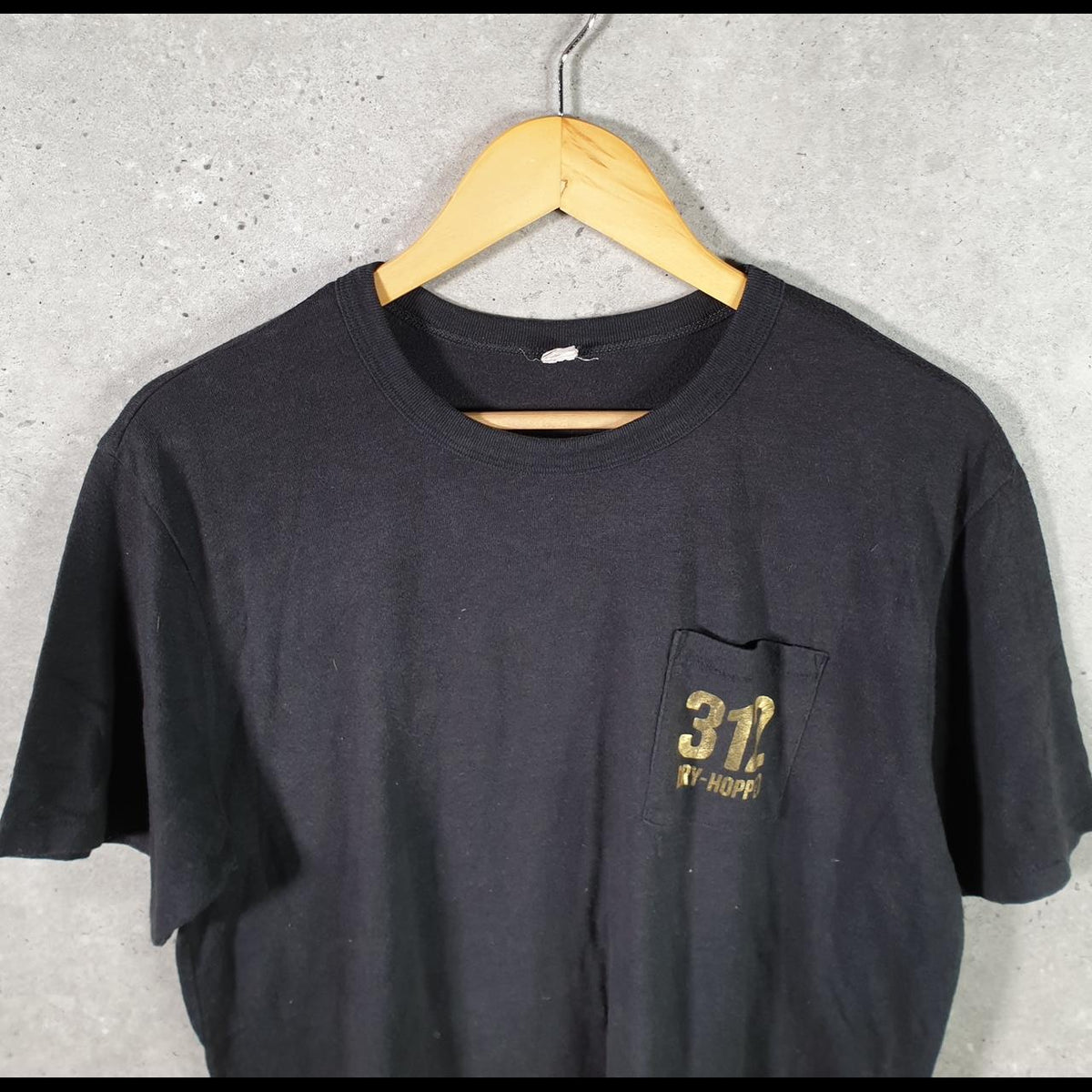 Vintage 312 Dry Hopped Goose Island Beer Co 90s USA Single Stitch T Shirt Men’s Large Black