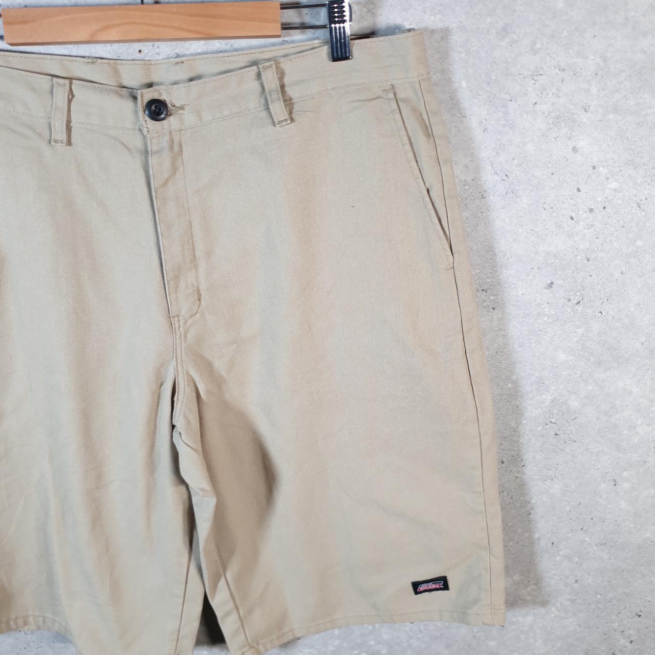 Vintage Dickies Baggy Chino Shorts Jorts Cargo Mens W38 Brown Loose Fit
