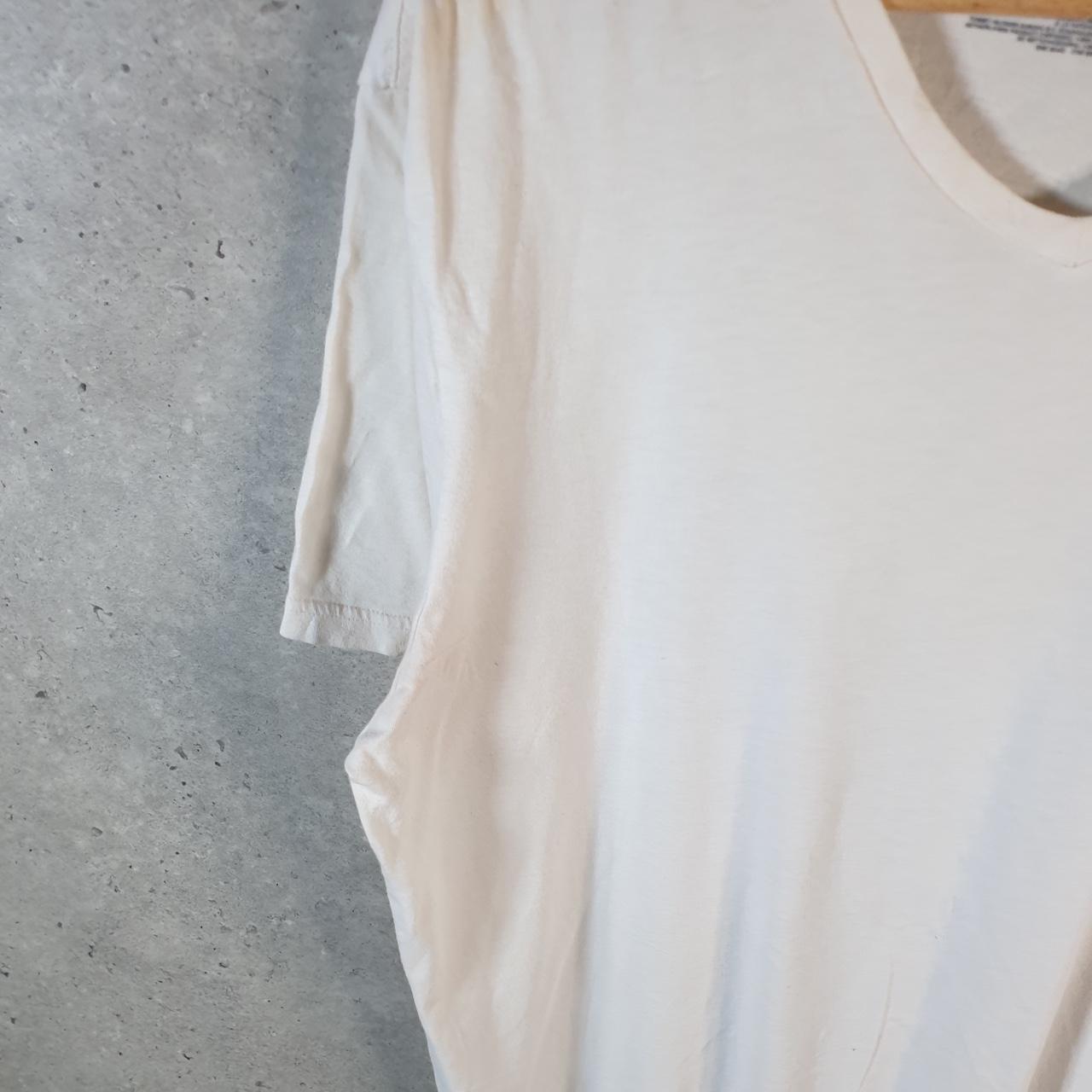 Vintage Tommy Hilfiger T Shirt Men’s XL White Classic Fit Embroidered Logo