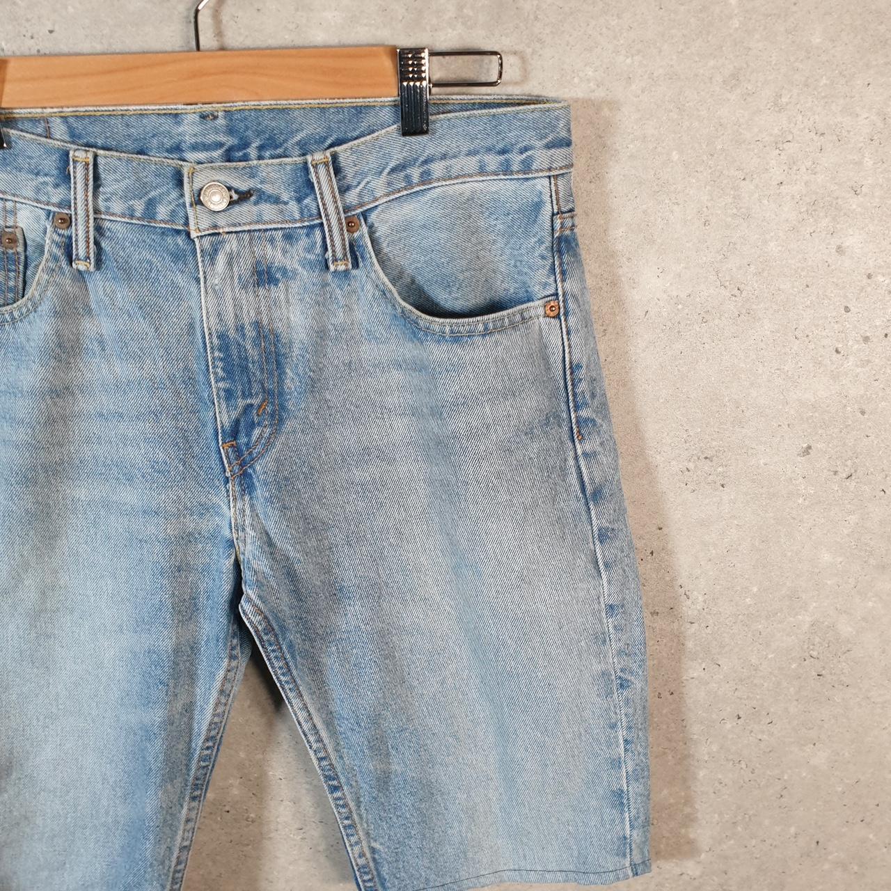 Vintage Levi’s 511 Baggy Shorts Jorts Cargo Men’s W32 Blue Relaxed Denim