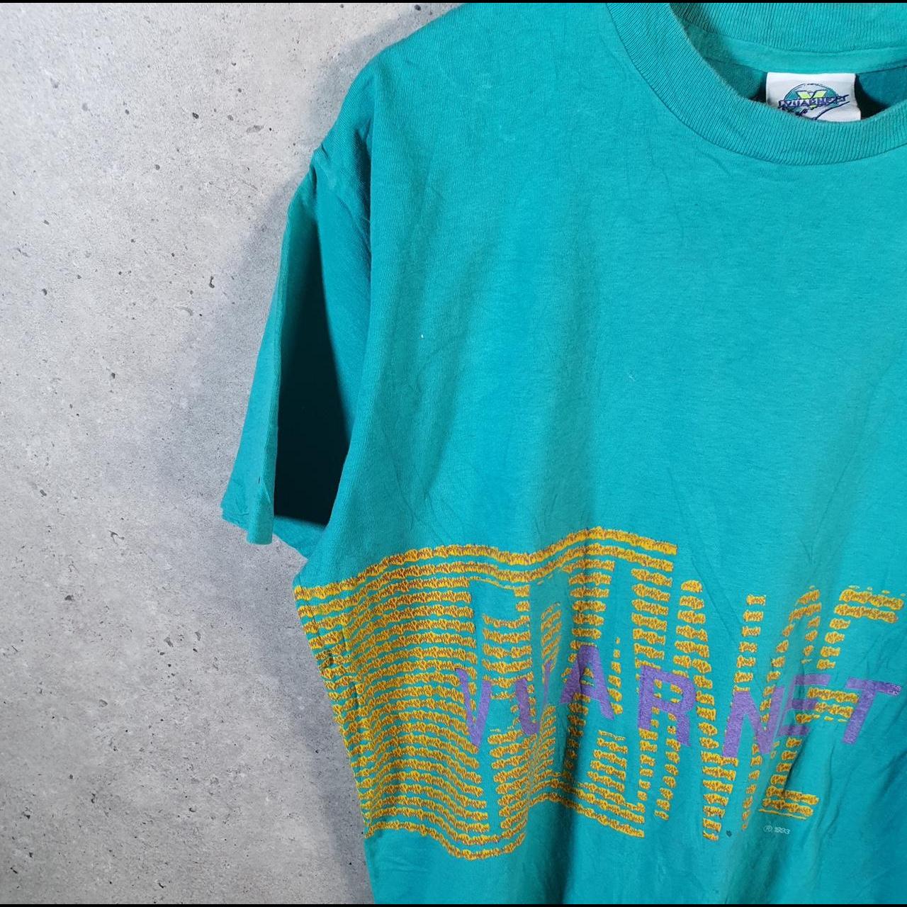 Vintage Vuarnet 1993 Graphic USA Single Stitch T Shirt Men’s XL Blue