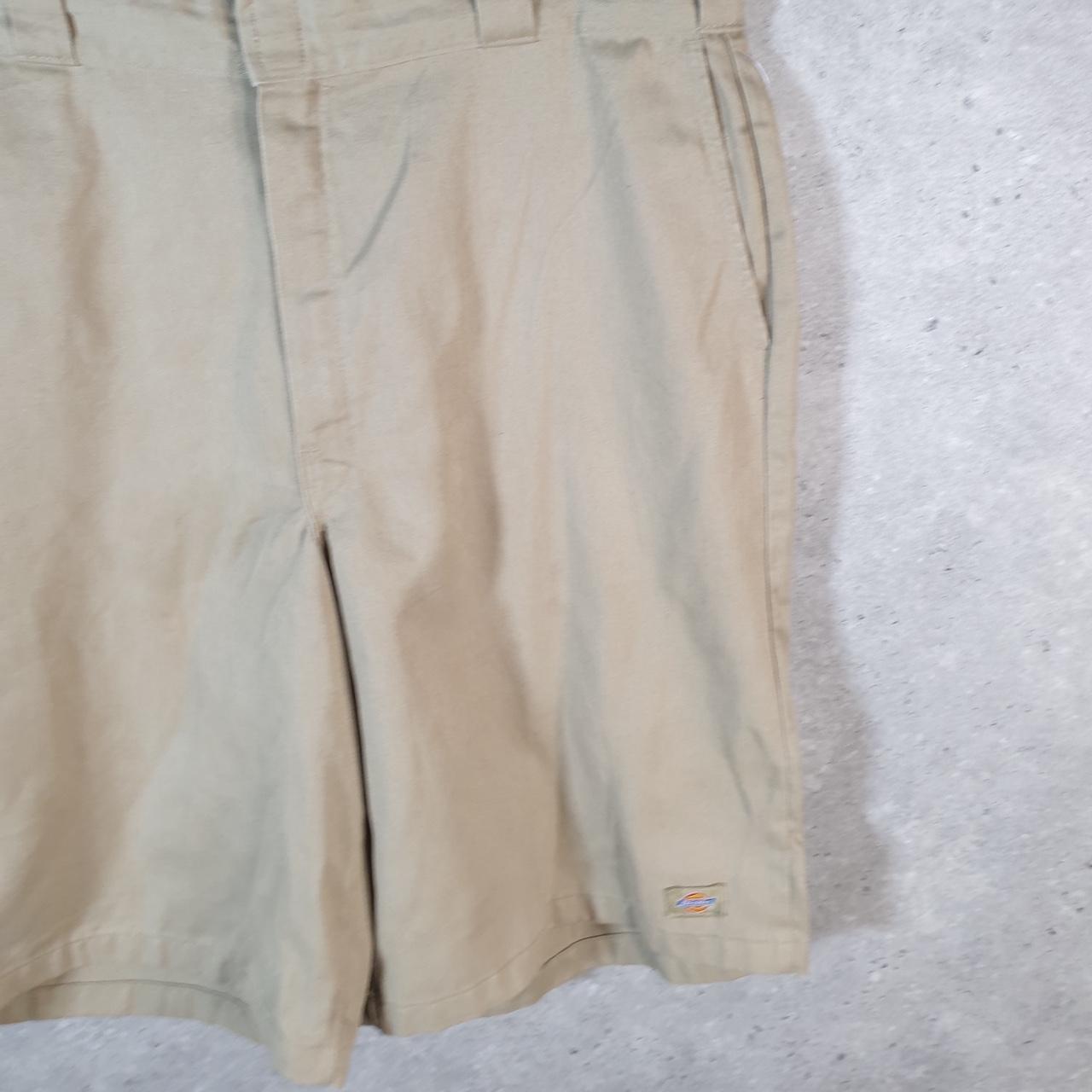 Vintage Dickies Baggy Chino Shorts Jorts Cargo Mens W40 Brown Loose Fit