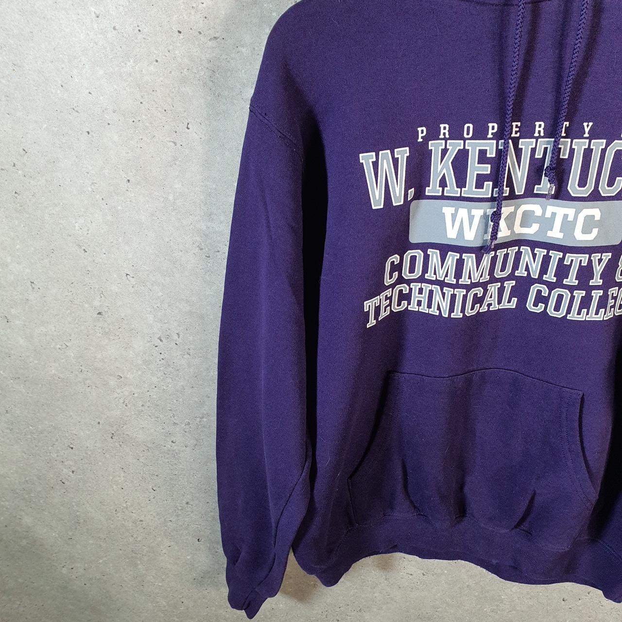 Vintage Champion Hoodie Men’s Medium Purple Pro Sport Pullover Kentucky College
