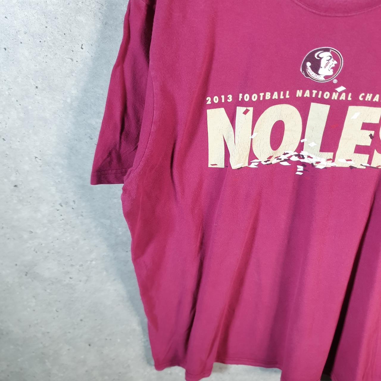 Vintage Nike Florida State 2013 NFL Pro State T Shirt Men’s XL Pink Logo Swoosh Athletic