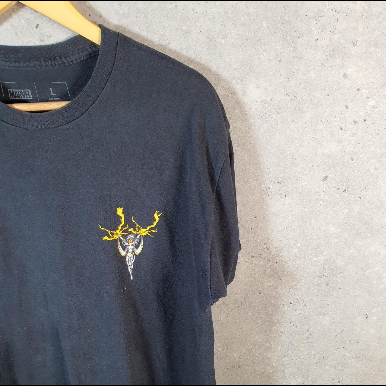 Vintage Marvel True Power T Shirt Men’s Large Black Movie Graphic Cartoon