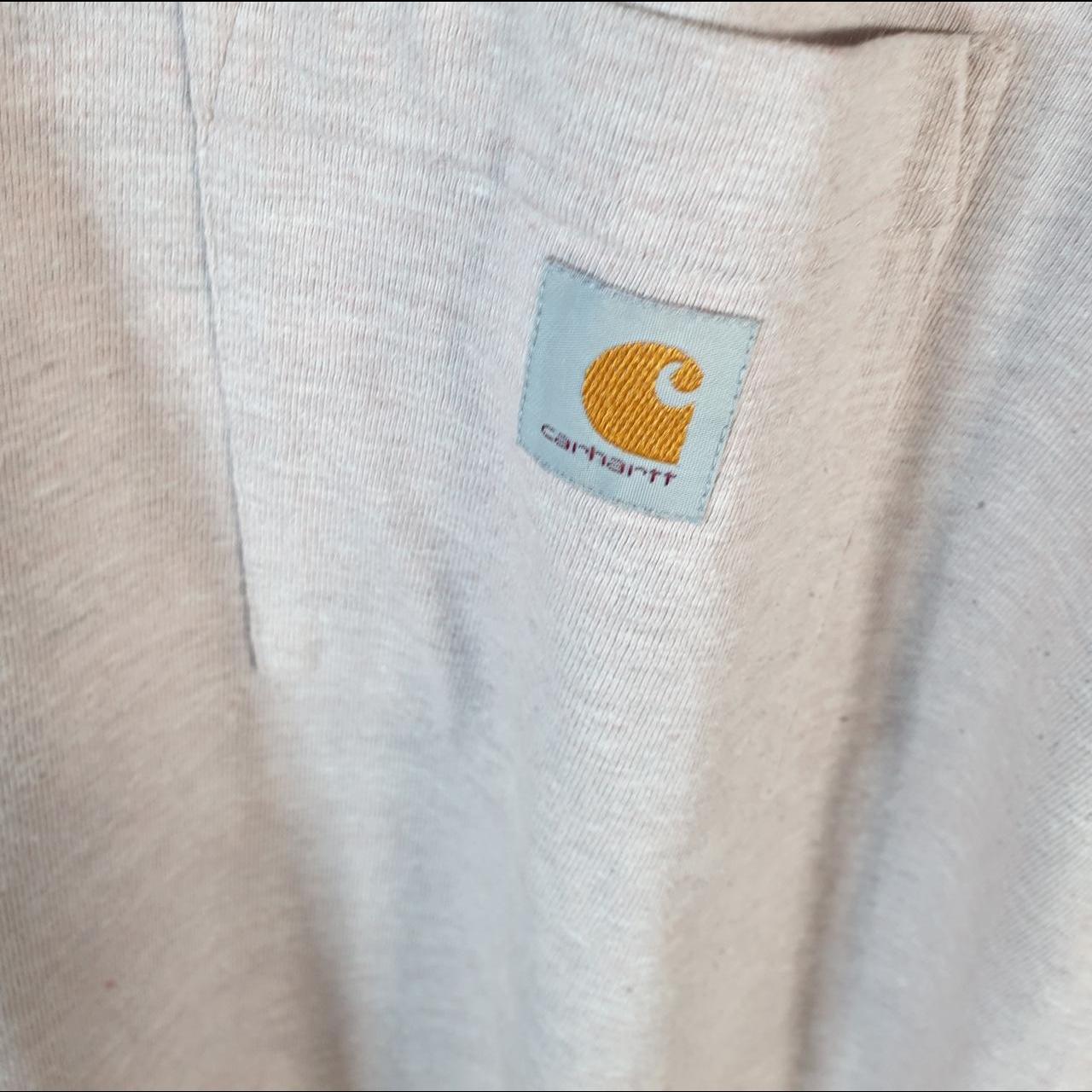 Vintage Carhartt Pocket T Shirt Womens Large Pink Workwear Chore Utility Loose Fit C9339