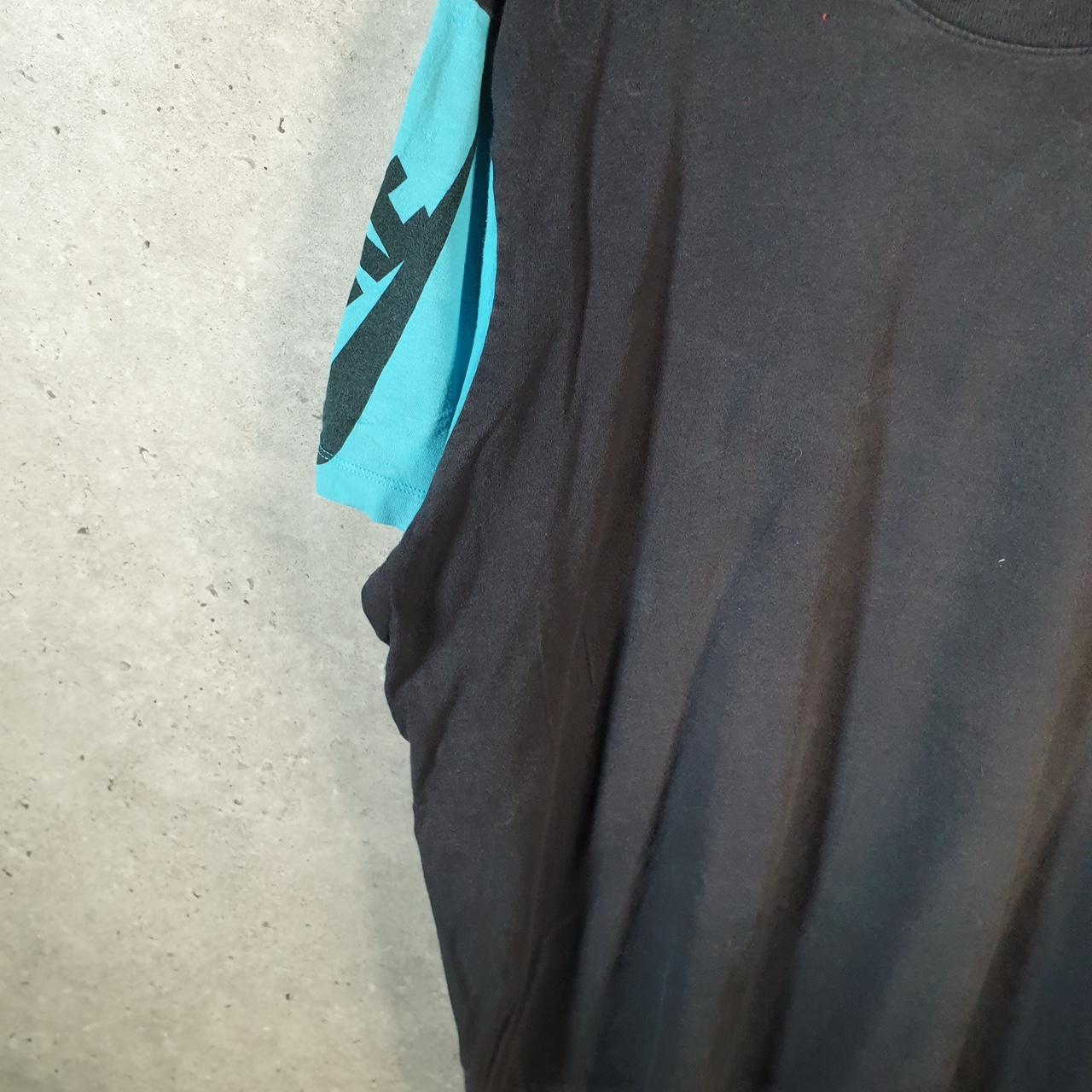 Vintage Nike Club Spellout T Shirt Men’s XL Black Graphic Swoosh Athletic