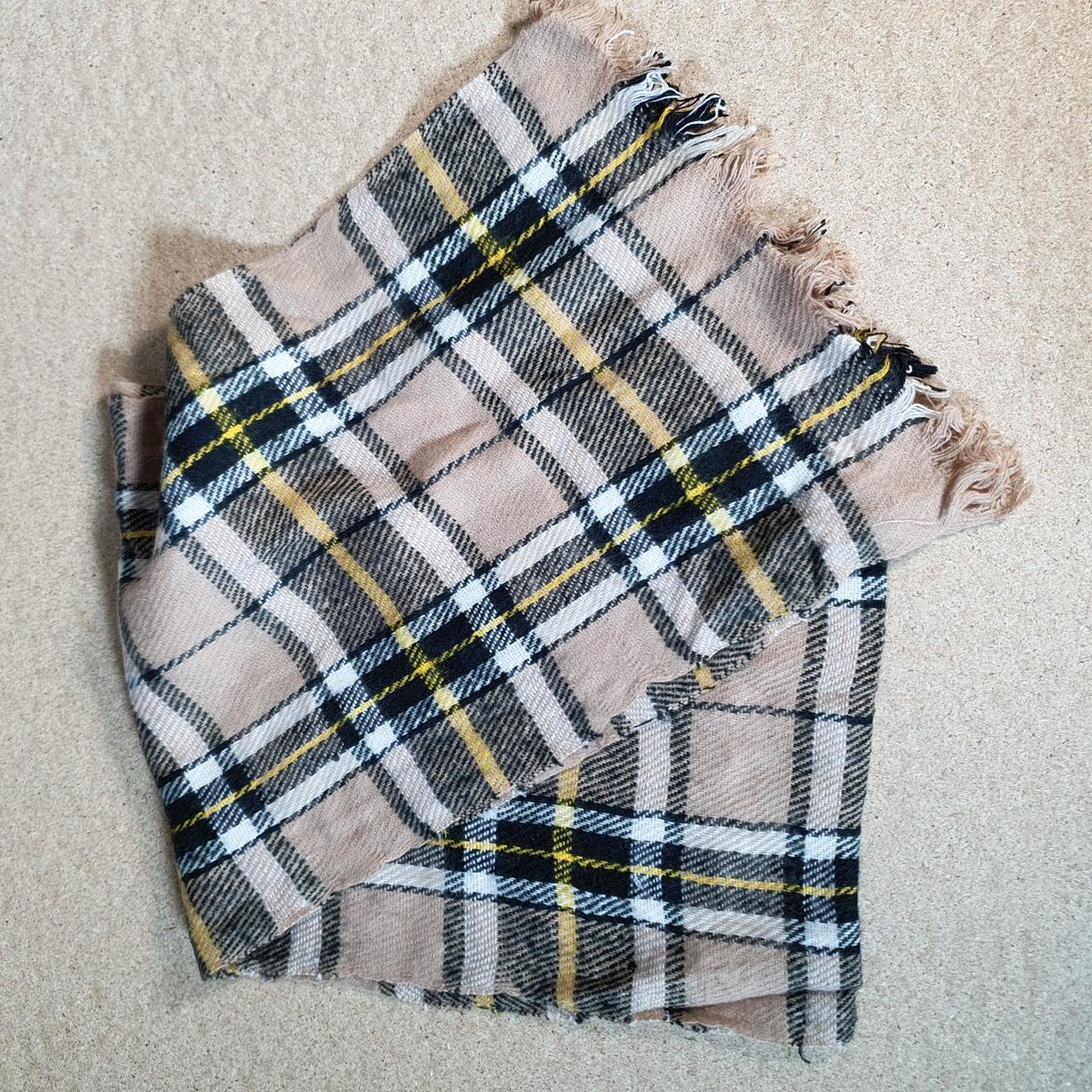 Tartan Nova Check Checkered Scarf