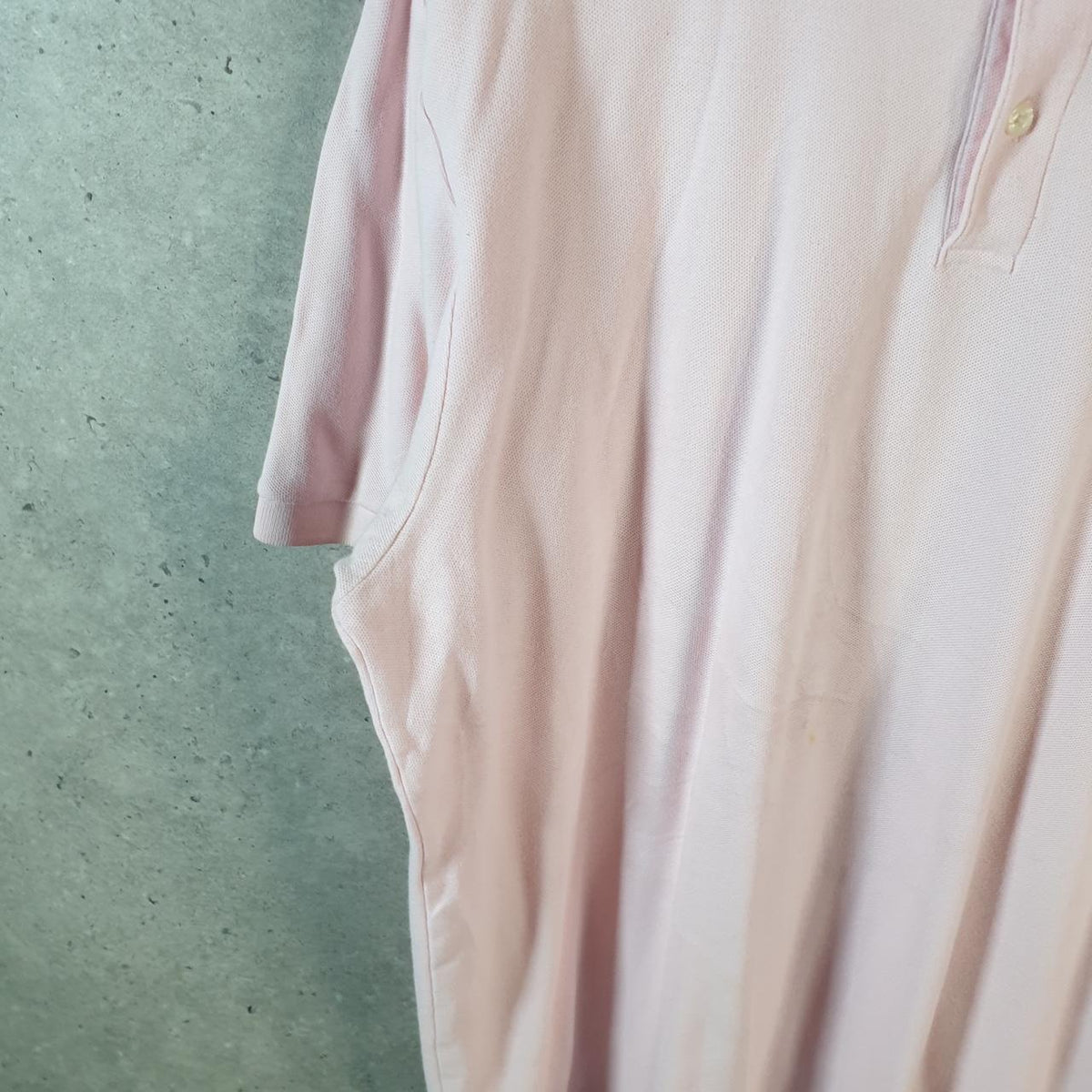 Vintage Chaps Ralph Lauren Polo Shirt Men’s 2XL Pink Regular Fit Embroidered Logo