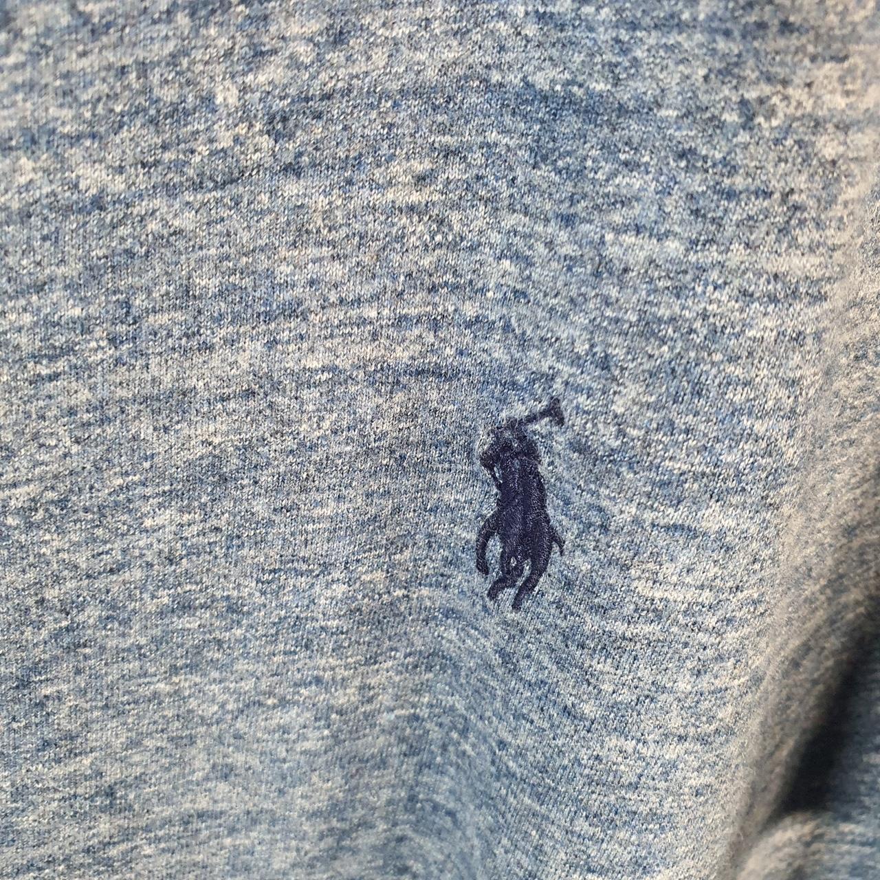 Vintage Ralph Lauren Polo Sport T Shirt Men’s XL Blue Custom Slim Fit Embroidered Pony C8706