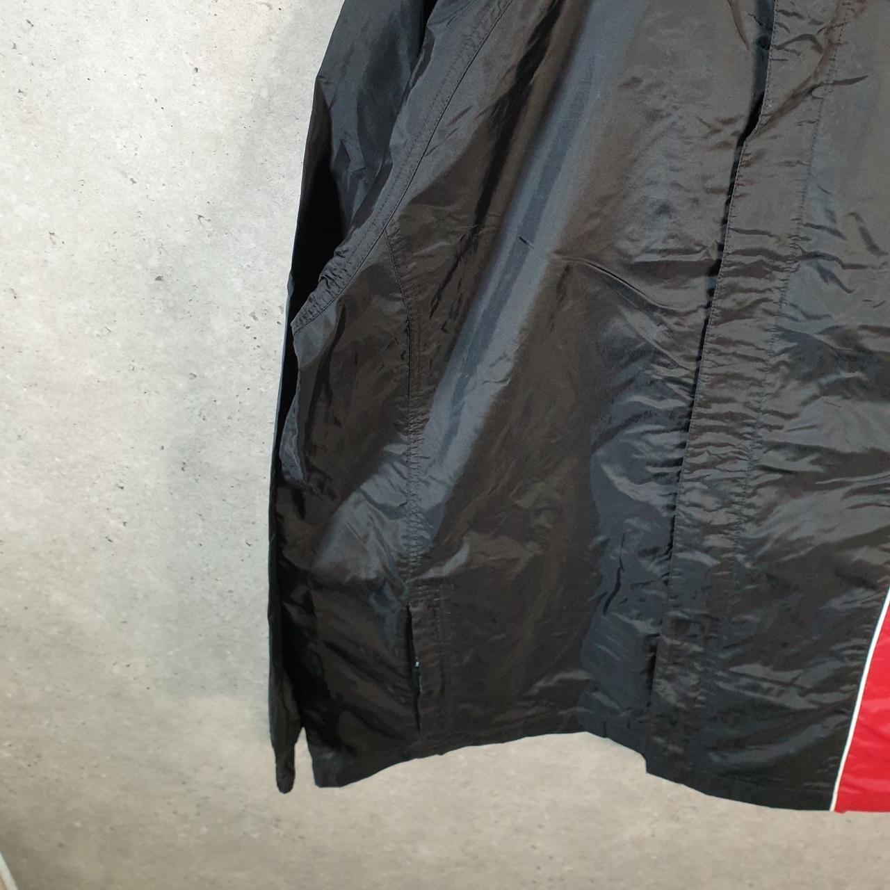 Vintage Nike 90s Embroidered Windbreaker Track Jacket Mens XL Black USA Swoosh