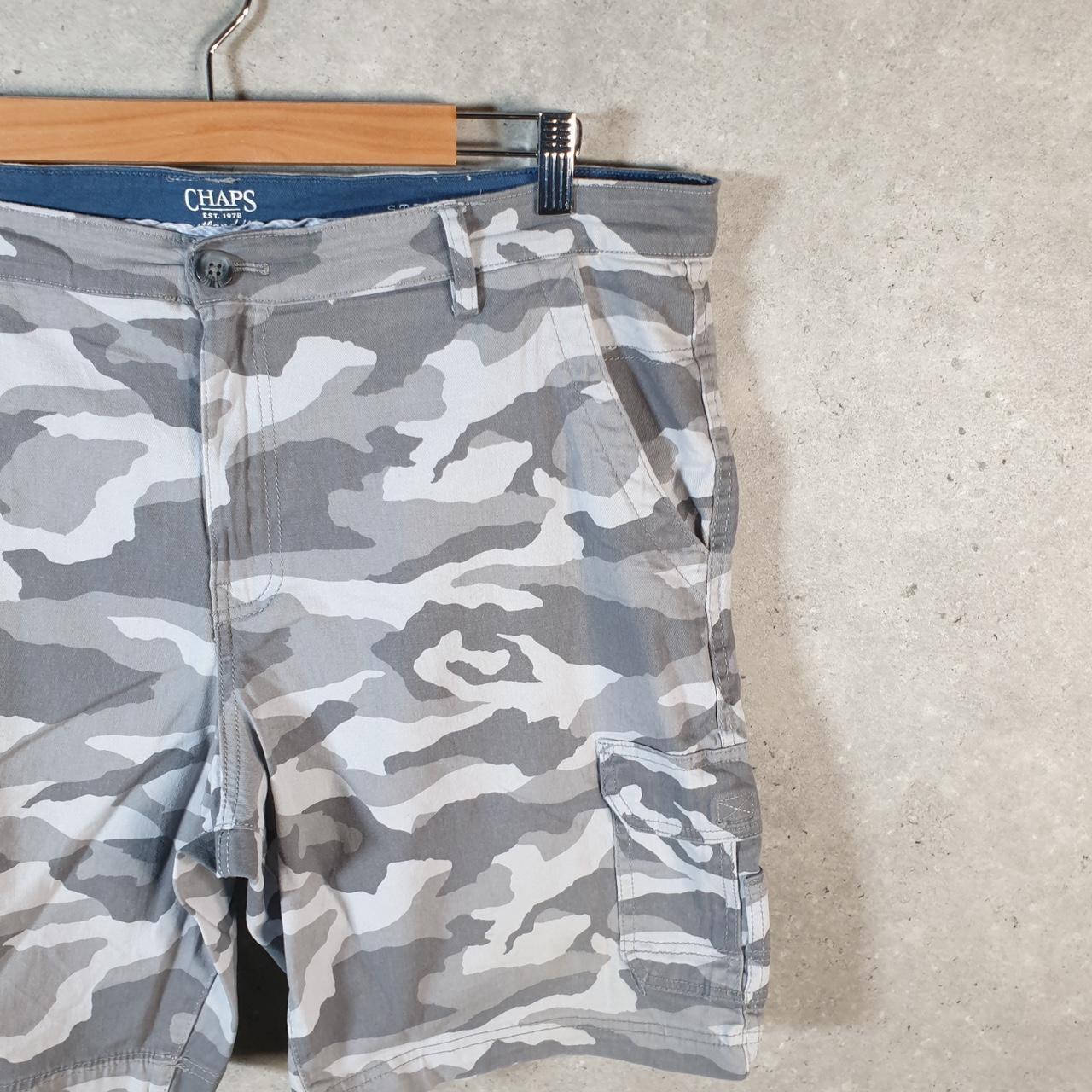 Vintage Chaps Ralph Lauren Polo Shorts Jorts Cargo Men’s W38 Camouflage Baggy Cotton